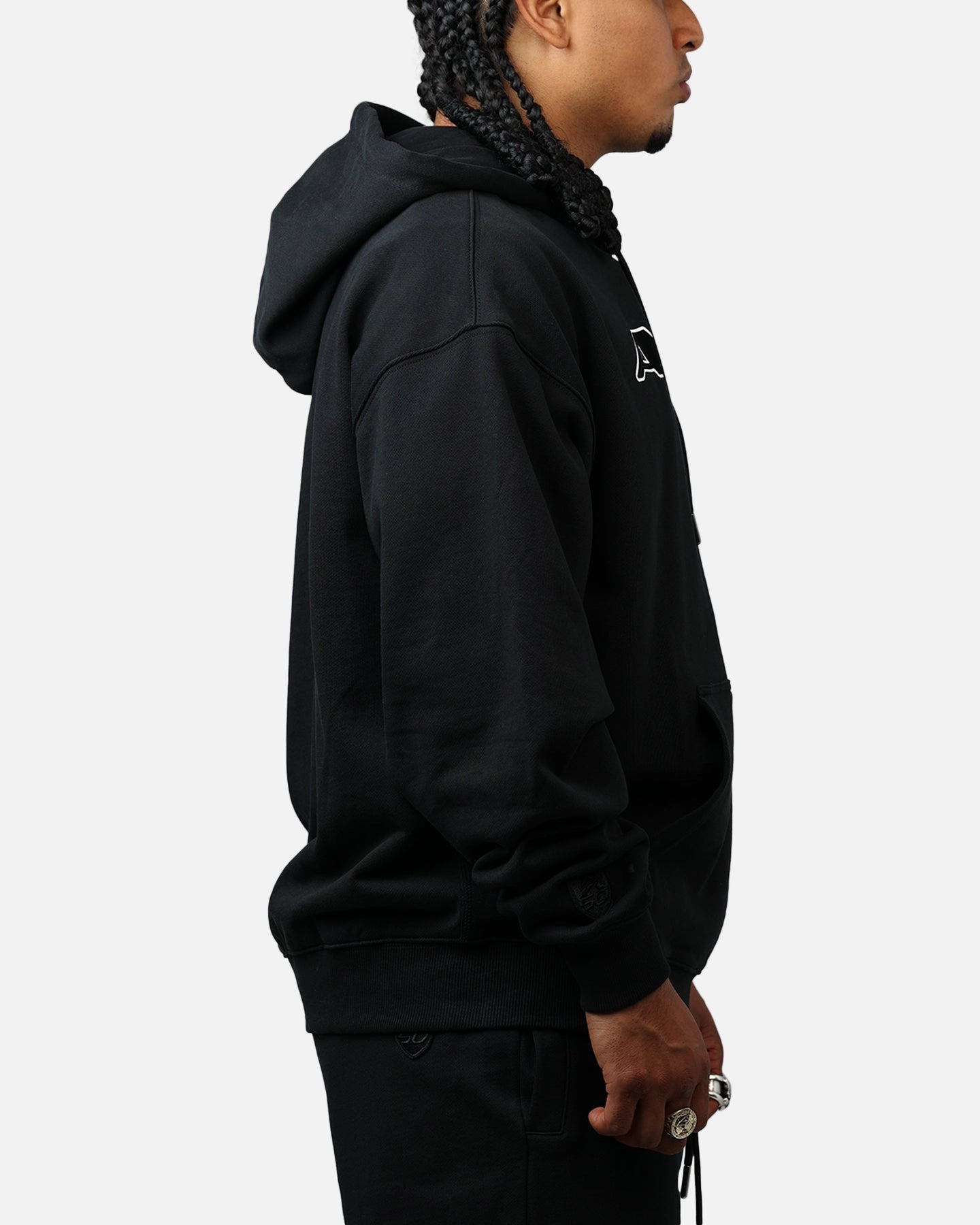 Avirex Gold Hoodie Black/Gold