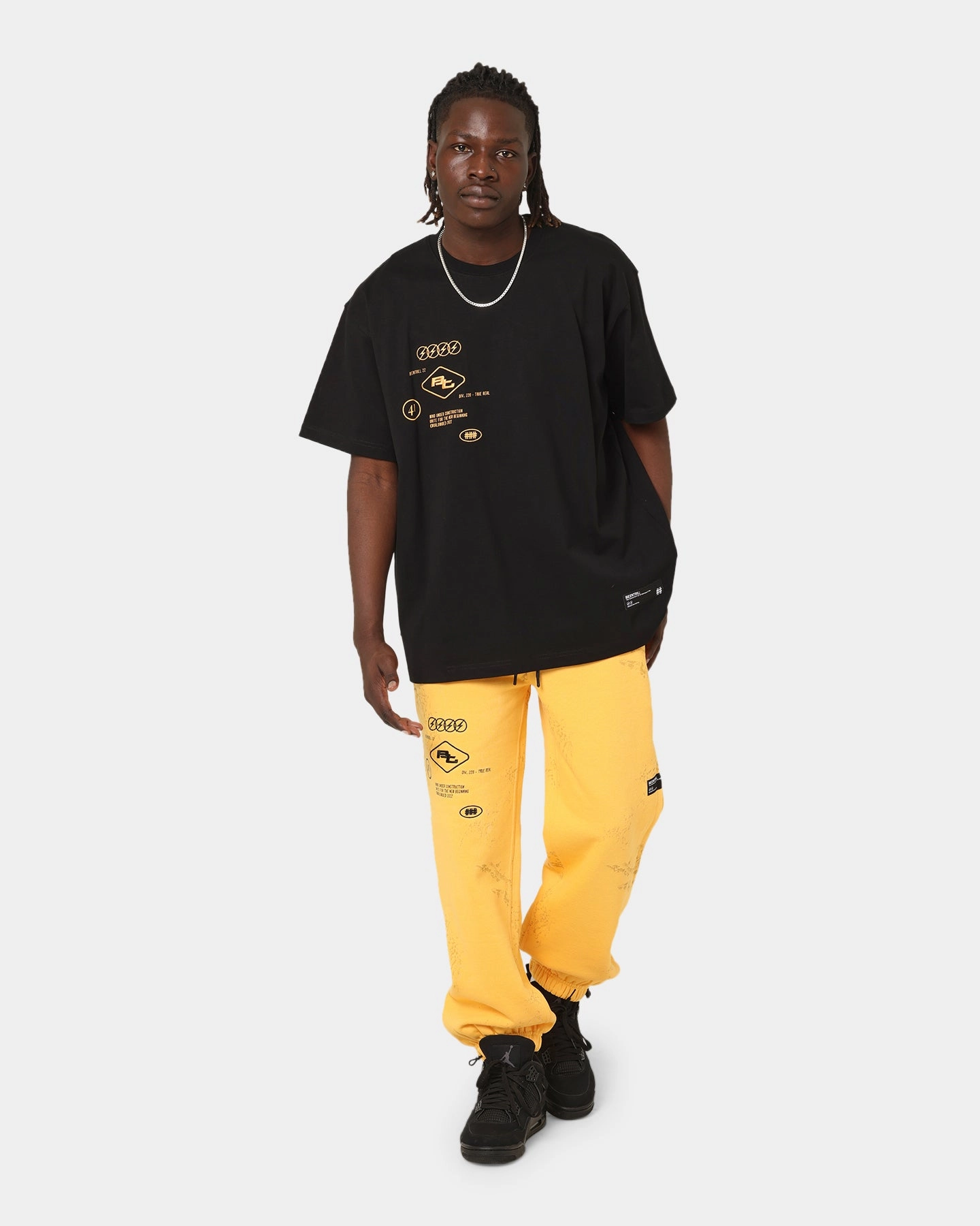 BEENTRILL Circuitry T-Shirt Black