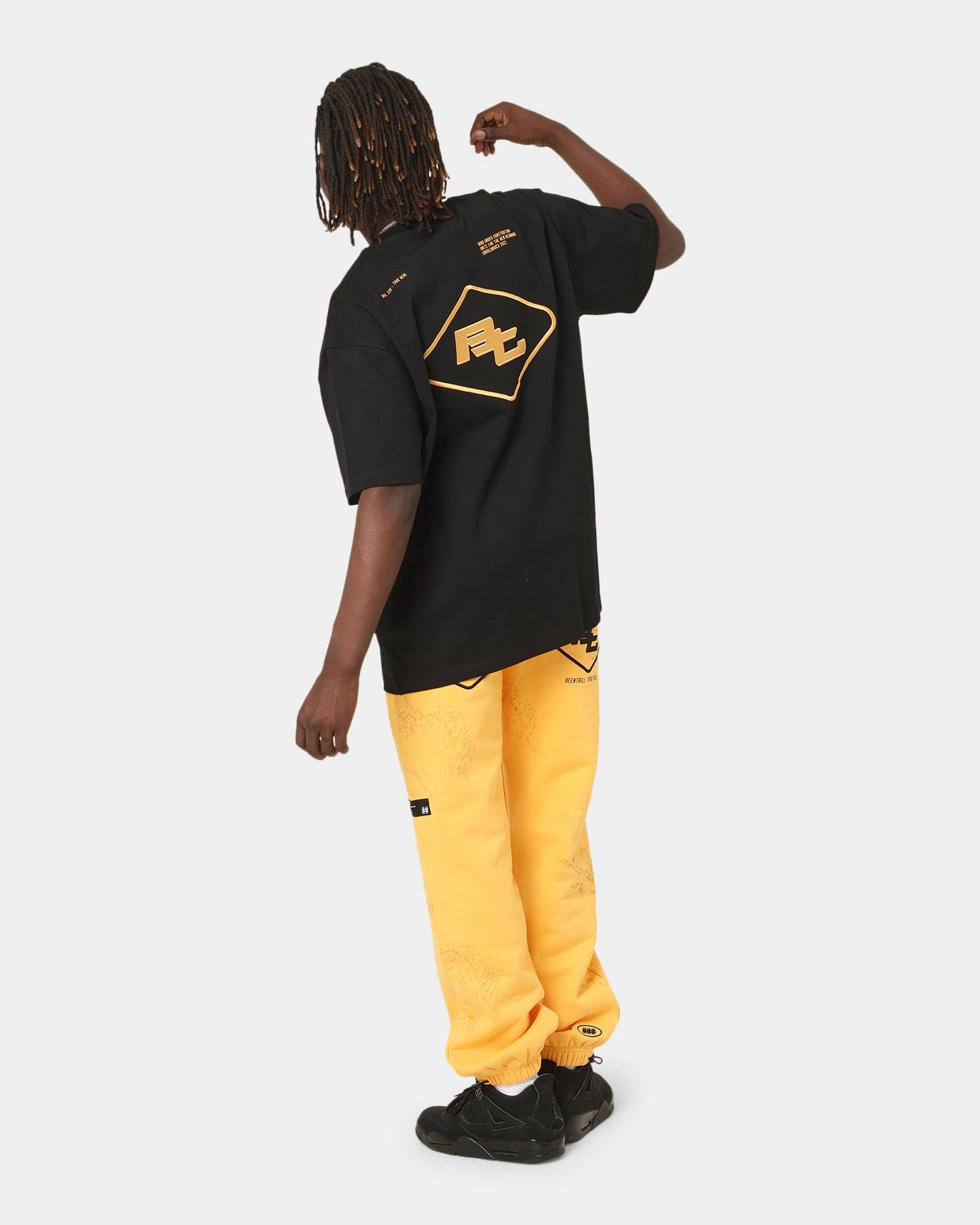 BEENTRILL Circuitry T-Shirt Black