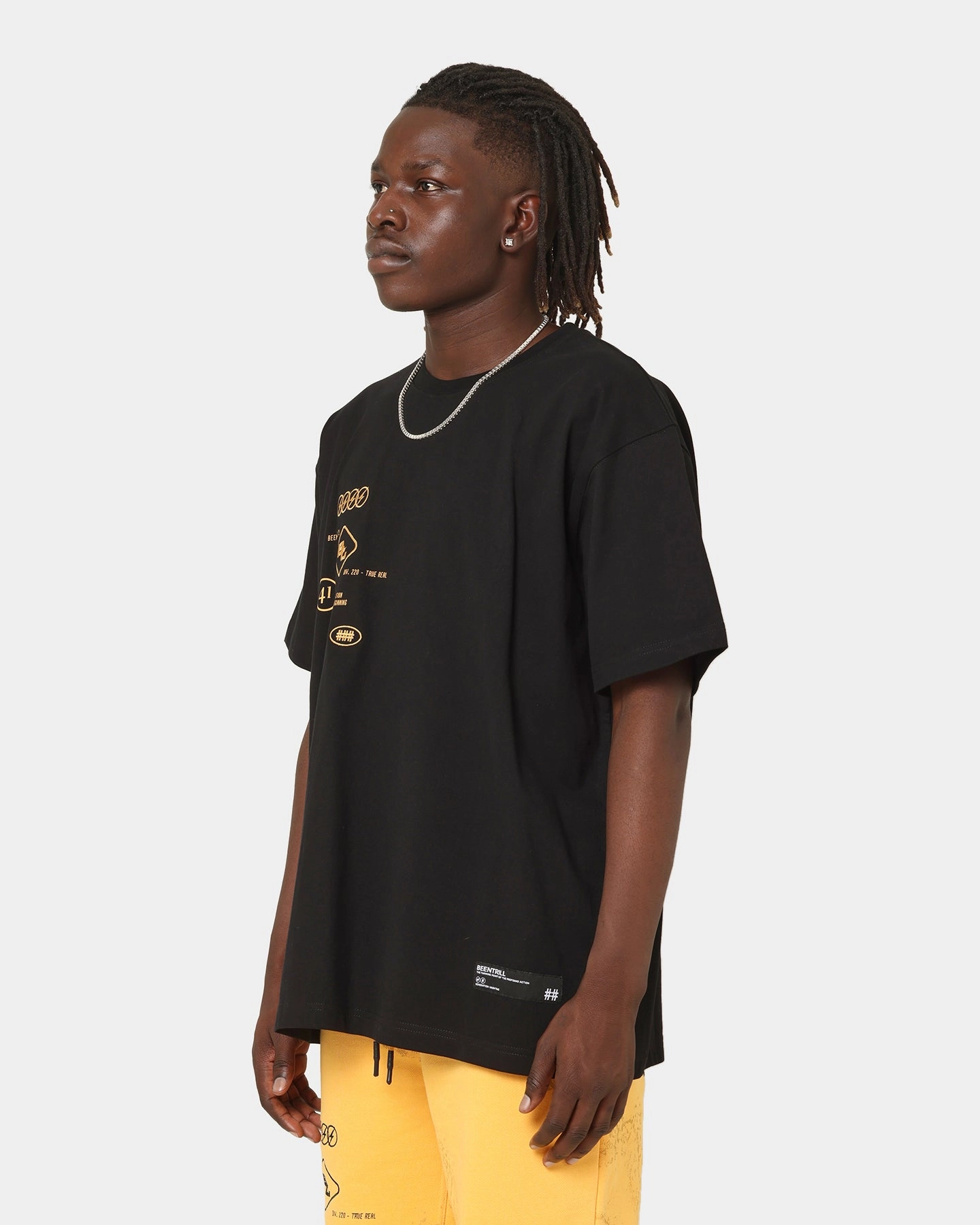 BEENTRILL Circuitry T-Shirt Black