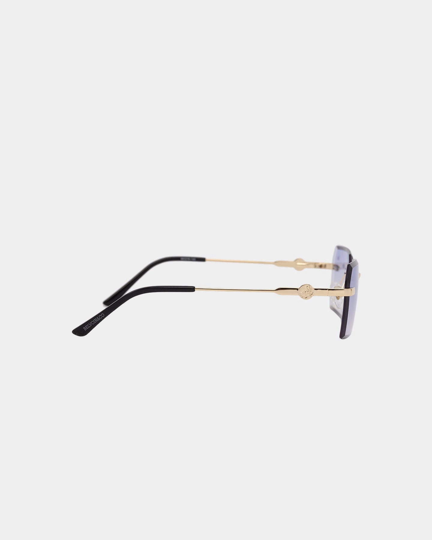 Belvoir & Co Kennedy Sunglasses Blue/Gold