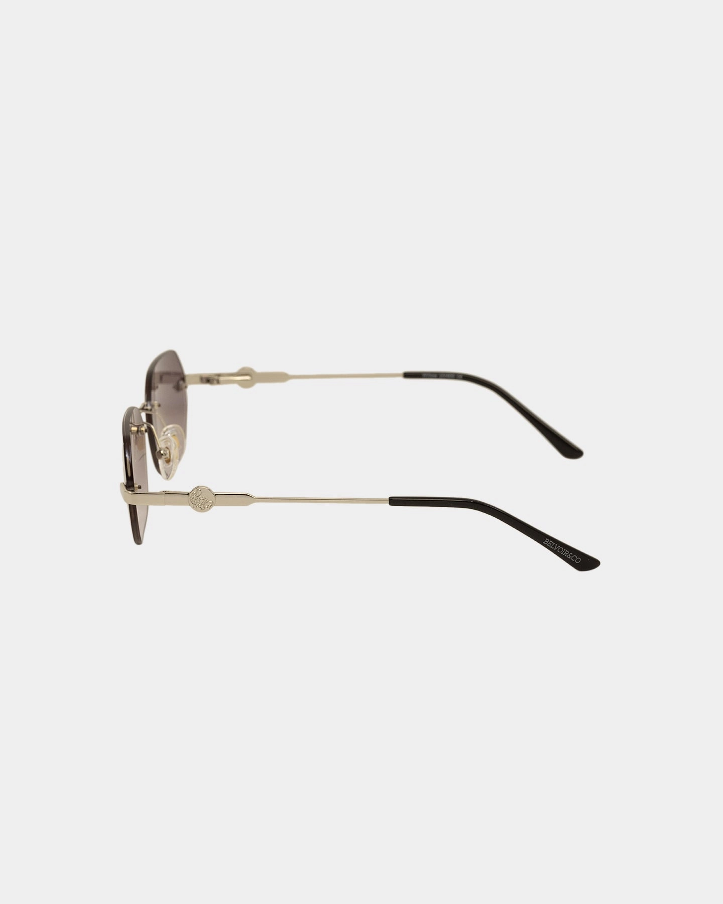 Belvoir & Co Willow Sunglasses Smoke/Silver