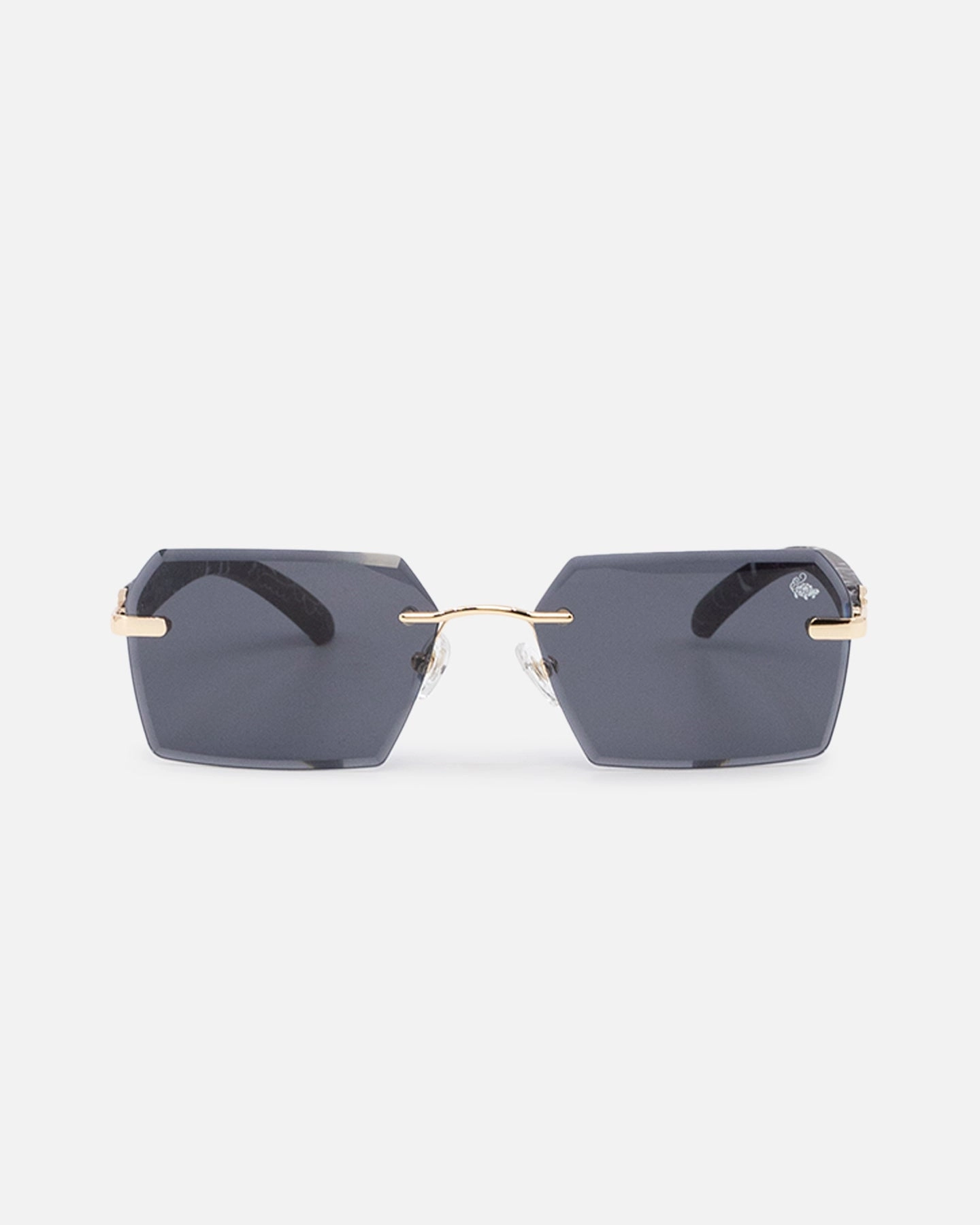 Belvoir & Co X Culture Kings Kennedy Sunglasses Black/Gold/Black
