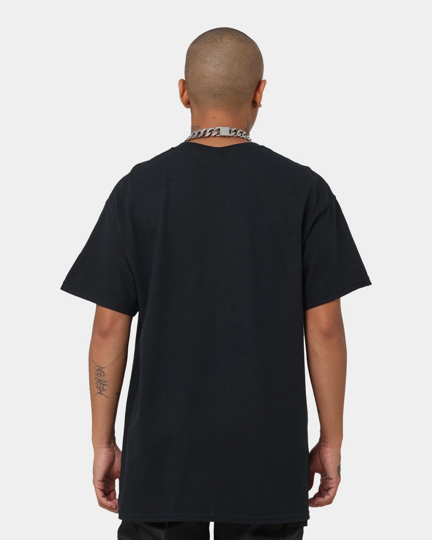 Billie Eilish Neon Graffiti T-Shirt Black