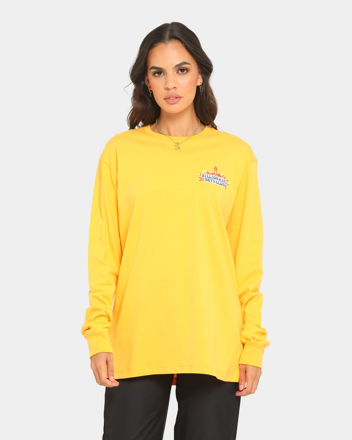 Billionaire Boys Club BB Rocket Long Sleeve T-Shirt Yellow