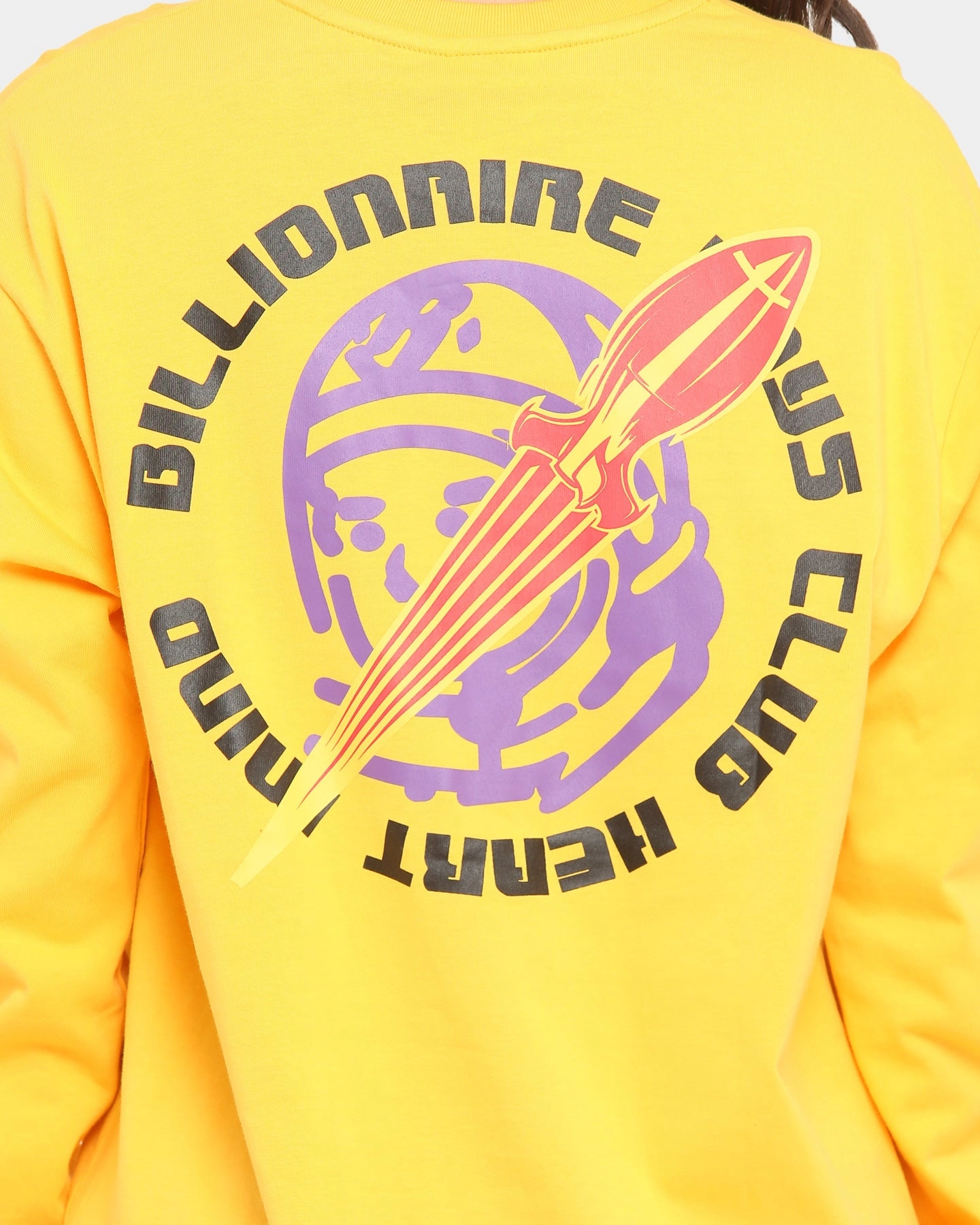 Billionaire Boys Club BB Rocket Long Sleeve T-Shirt Yellow