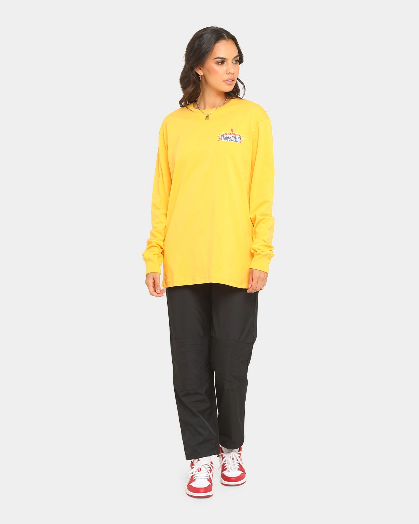 Billionaire Boys Club BB Rocket Long Sleeve T-Shirt Yellow