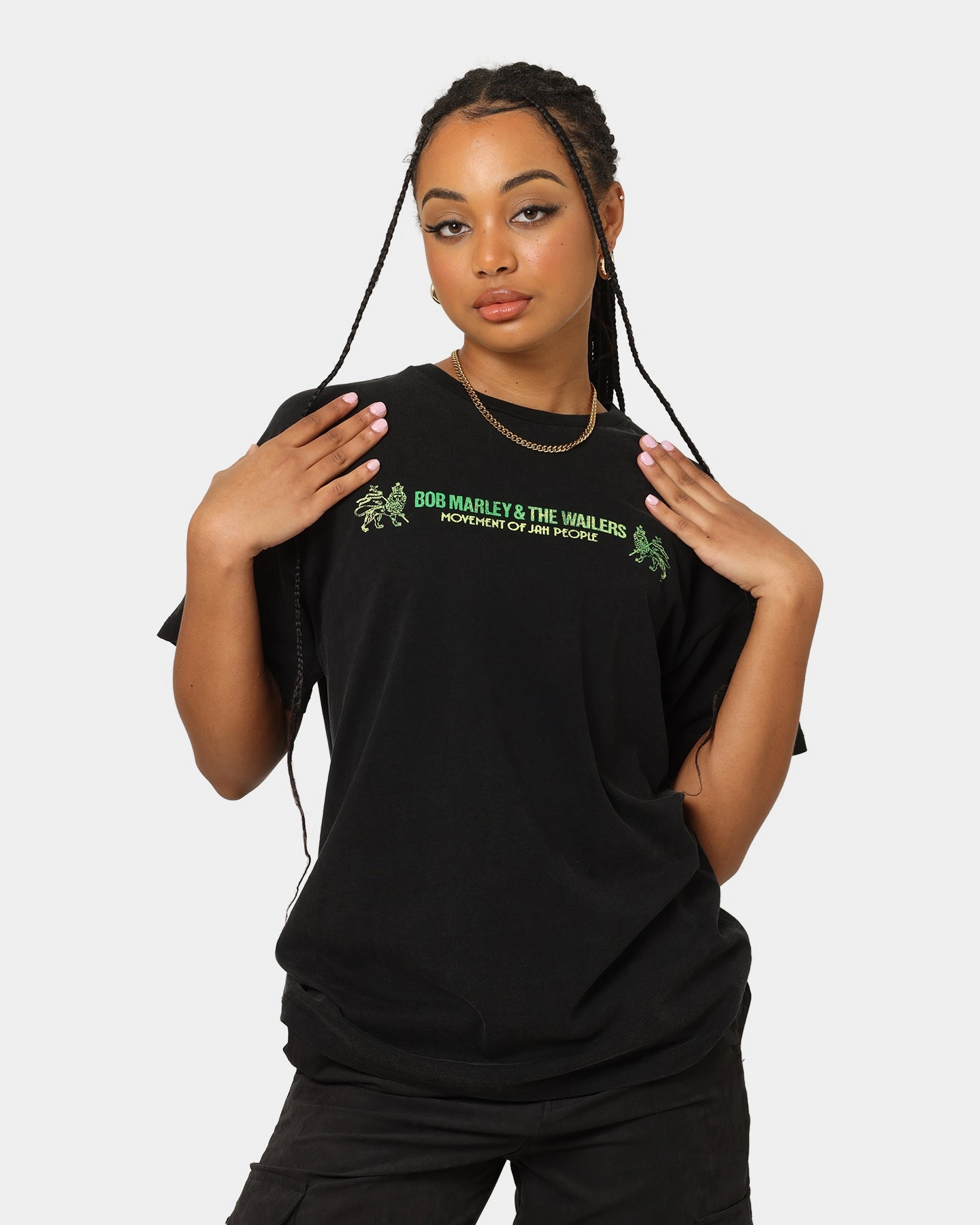 Bob Marley Exodus Vintage T-Shirt Washed Black