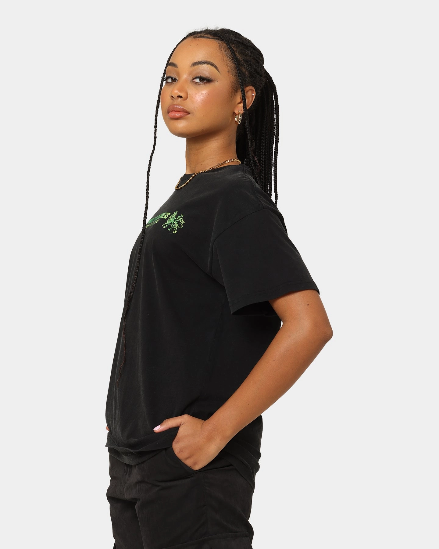 Bob Marley Exodus Vintage T-Shirt Washed Black