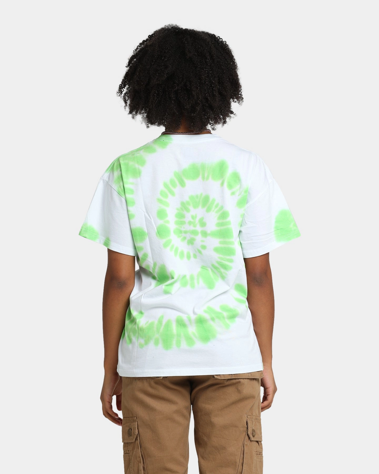 Bob Marley Photo Tie Dye T-Shirt White