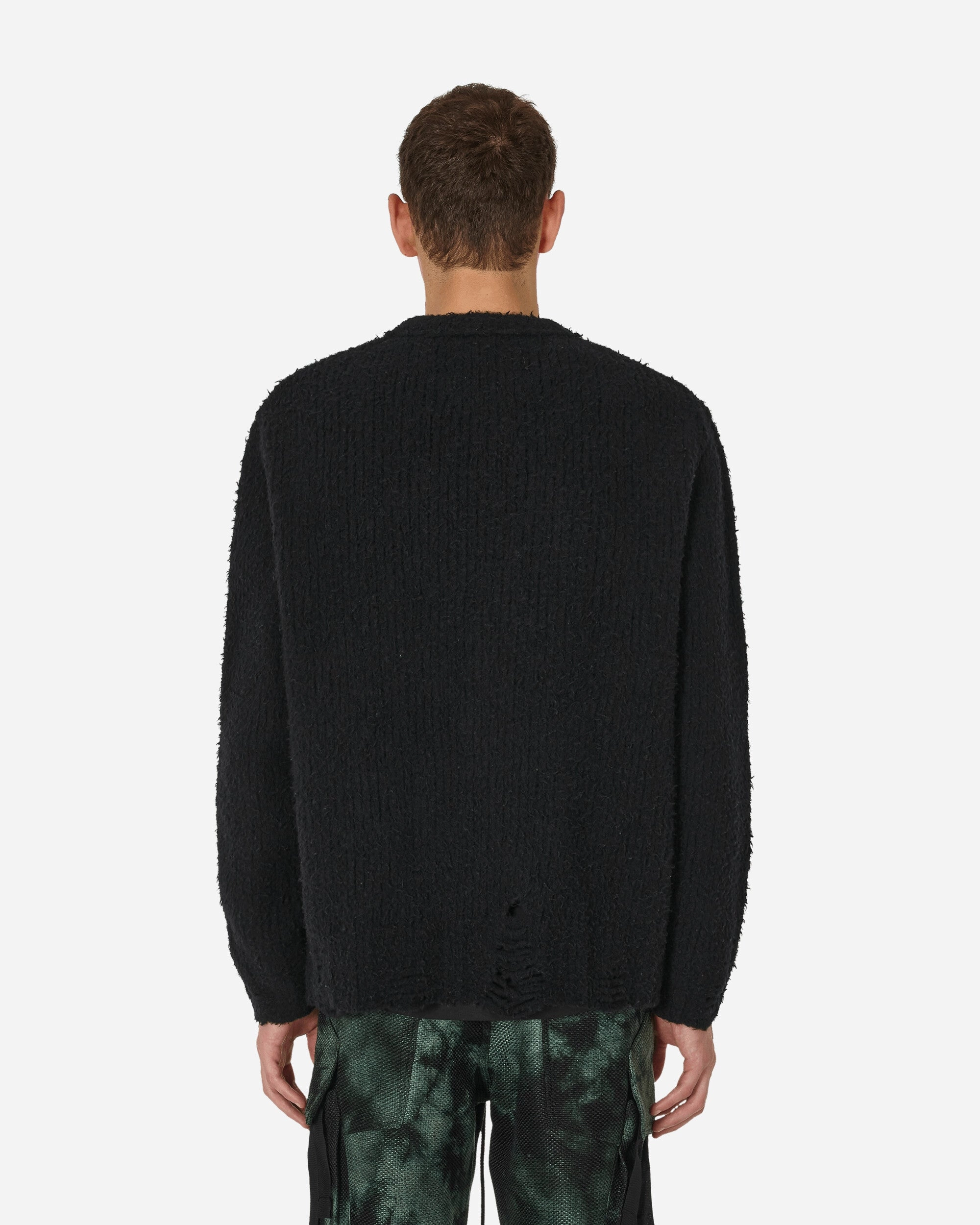 Boucle Oversized Sweater Black