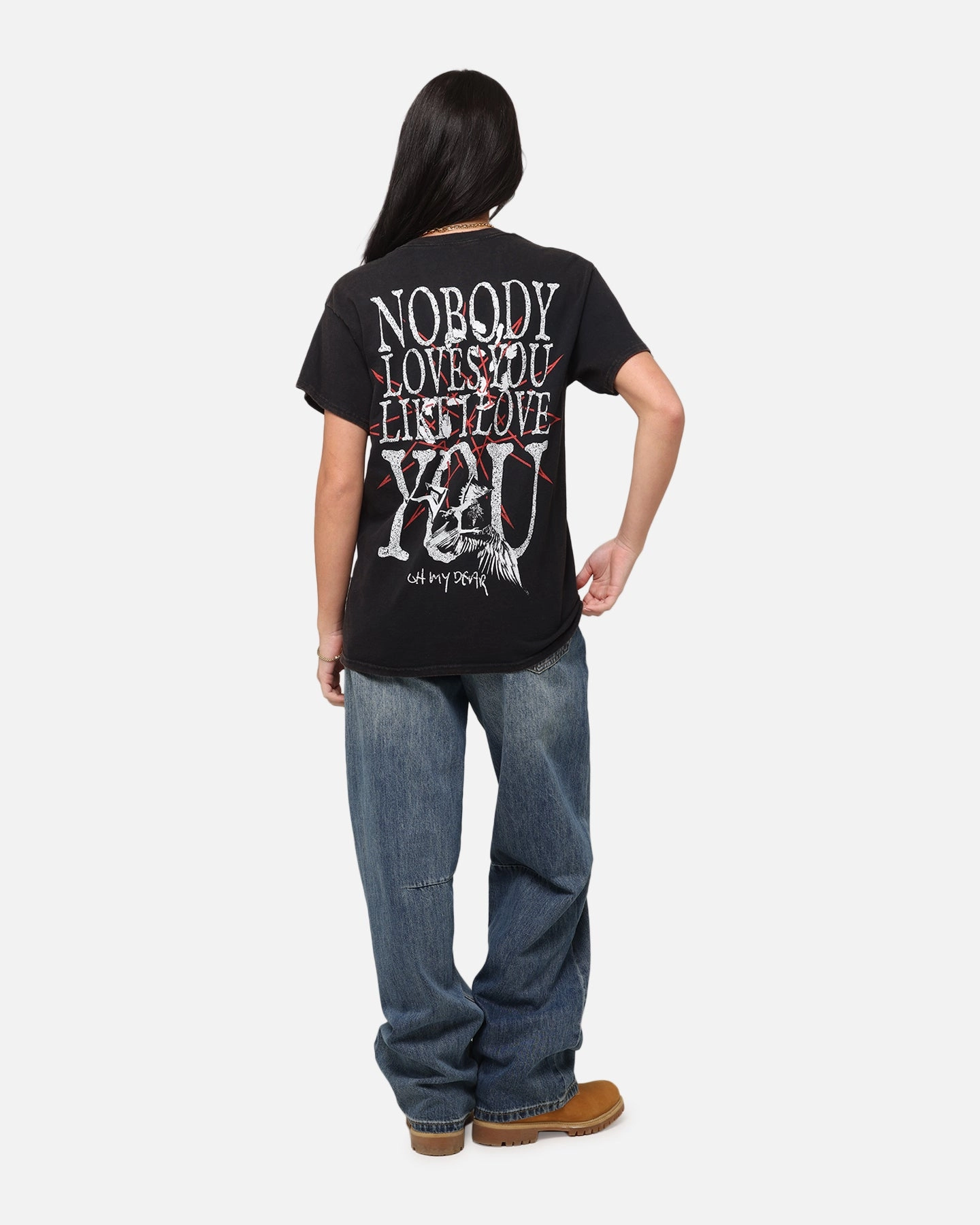 Bring Me The Horizon Nobody Loves You Vintage T-Shirt Black Vintage