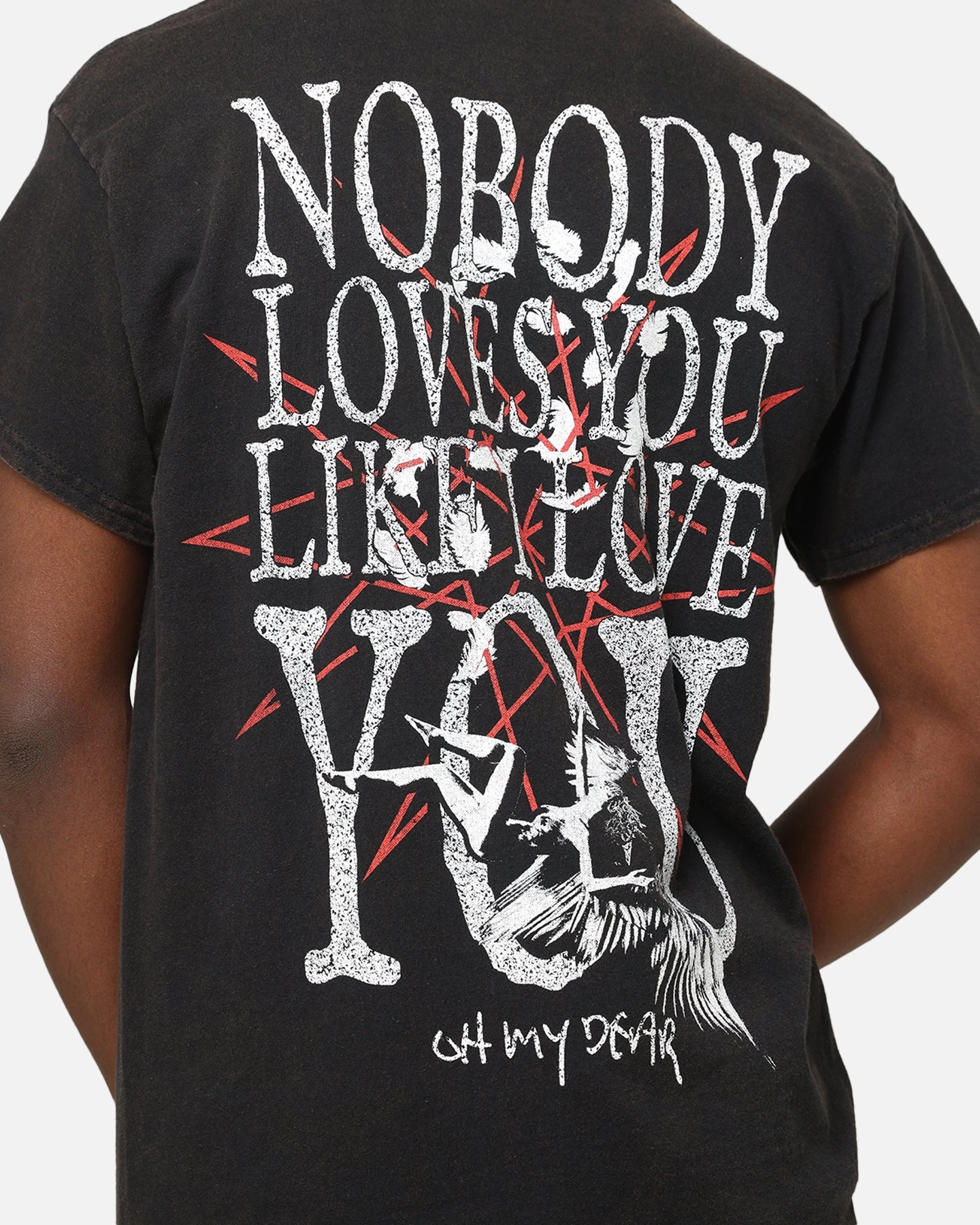 Bring Me The Horizon Nobody Loves You Vintage T-Shirt Black Vintage