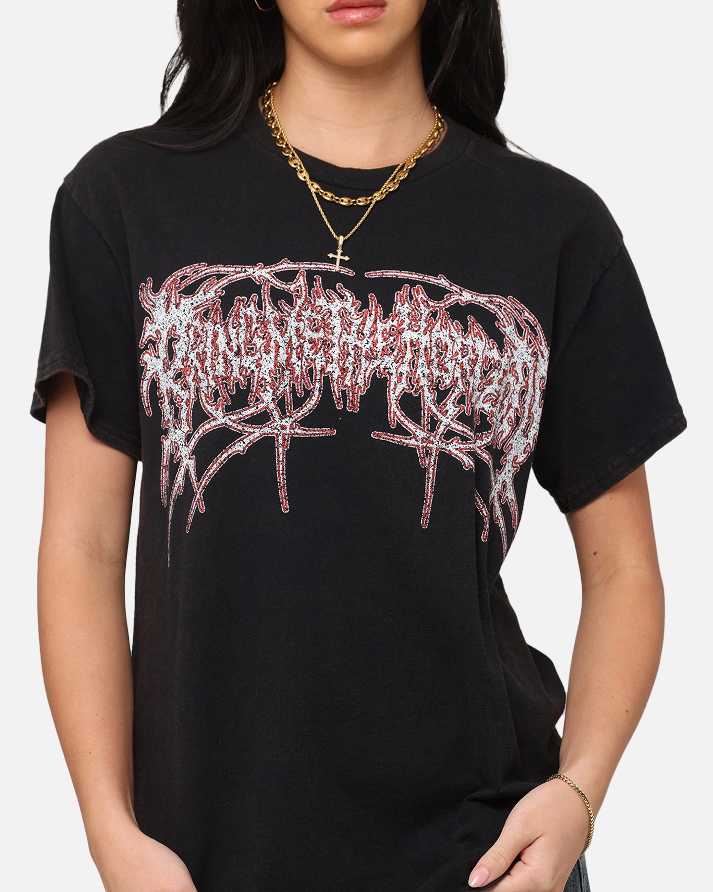 Bring Me The Horizon Nobody Loves You Vintage T-Shirt Black Vintage