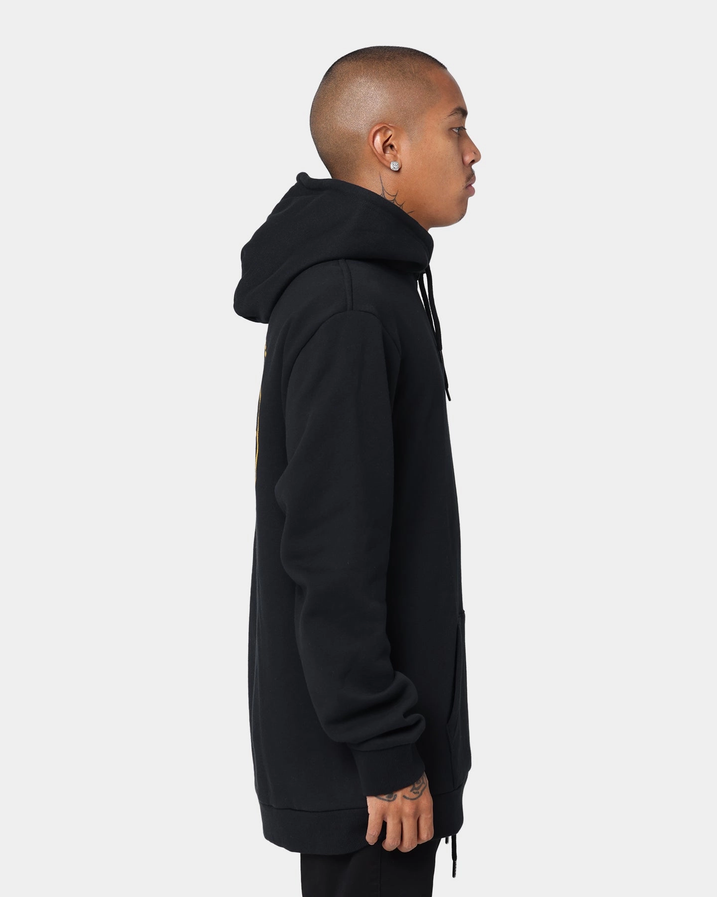 Brixton Crest II Pull Over Hoodie Black/Gold