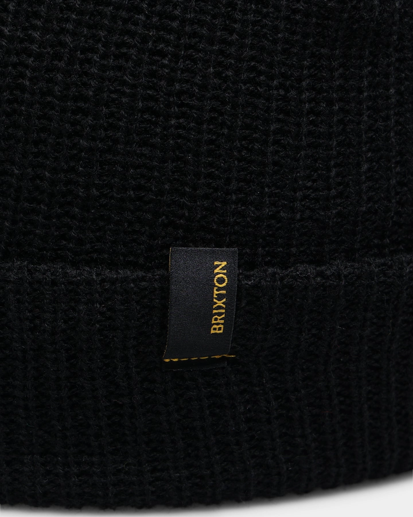 Brixton Heist Beanie Black/Gold