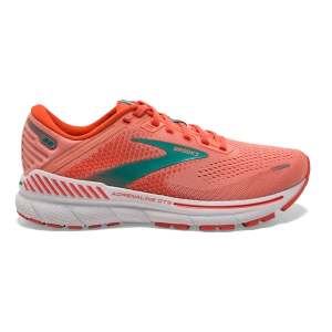 Brooks Adrenaline GTS 22 - Coral - Latigo Bay - White