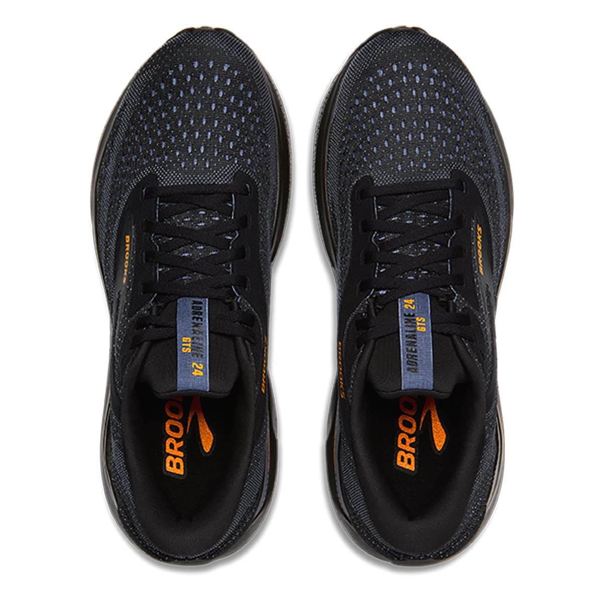 Brooks Adrenaline GTS 24 Black - Country Blue - Orange