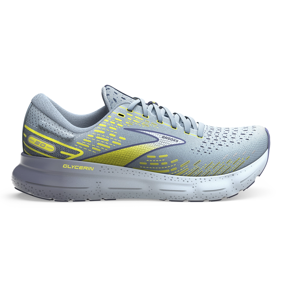 Brooks Glycerin 20 - Blue - Crown Blue - Sulphur