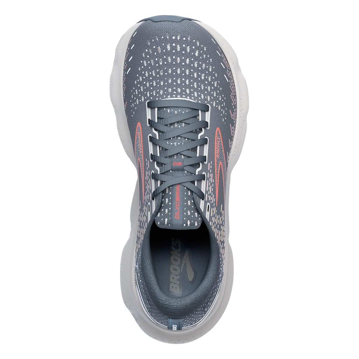 Brooks Glycerin 20 - Grey - Chili Oil - Orange