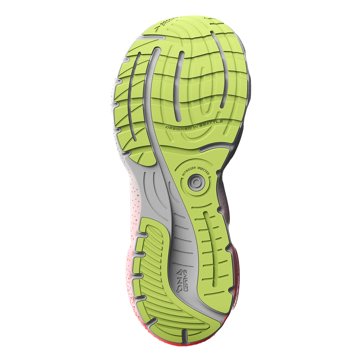 Brooks Glycerin 20 - Lime - Red - Ebony