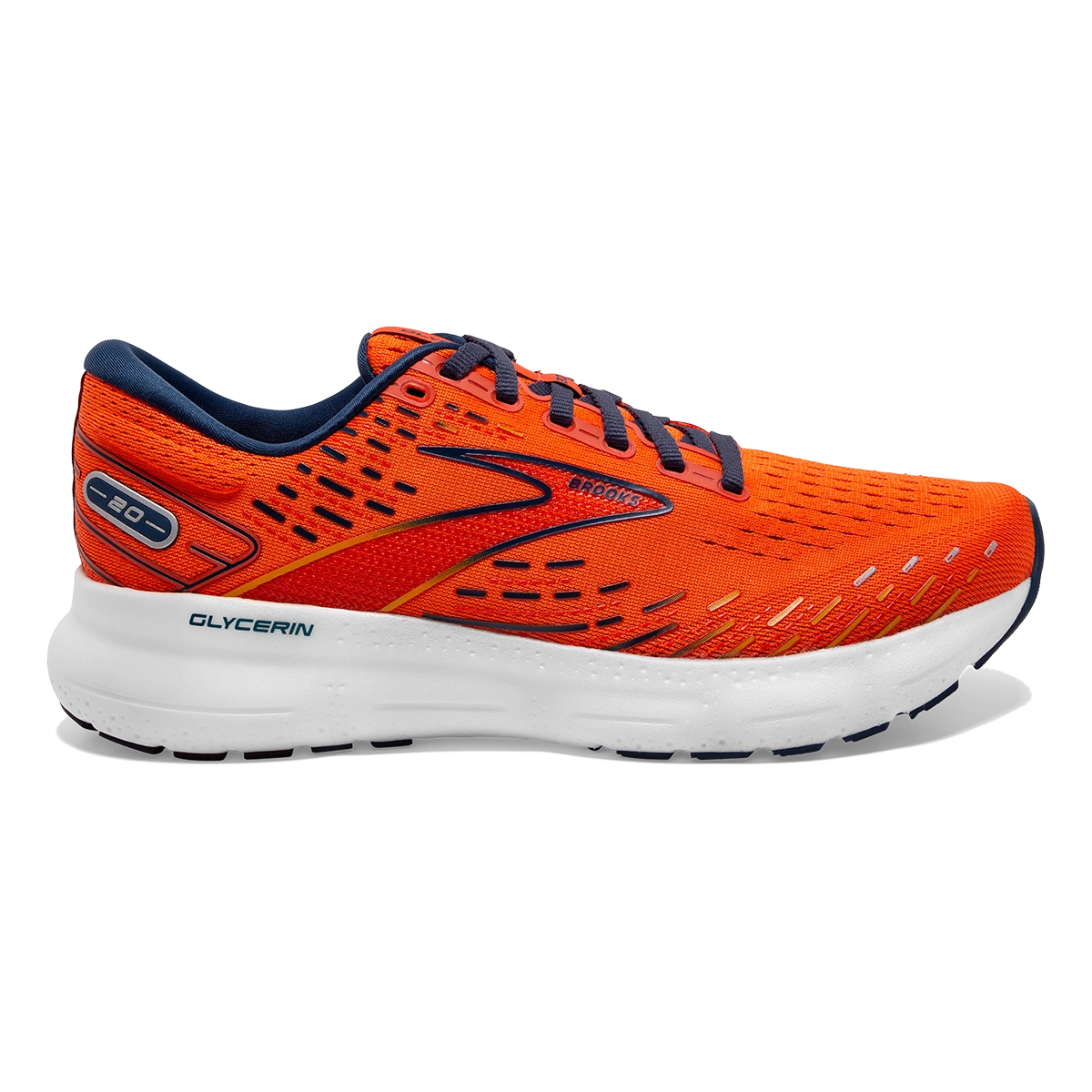 Brooks Glycerin 20 - Orange - Titan - Flame