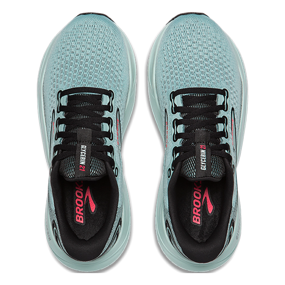 Brooks Glycerin 21 - Cloud - Black - Pink