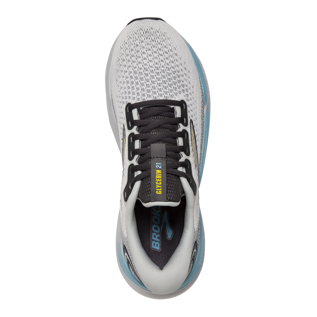 Brooks Glycerin 21 - Coconut - Forged Iron - Yellow