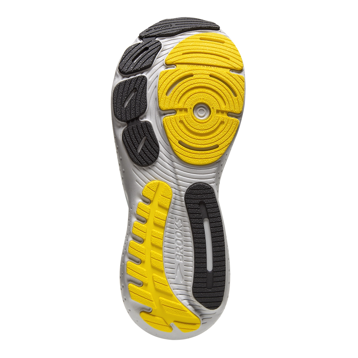 Brooks Glycerin 21 - Coconut - Forged Iron - Yellow