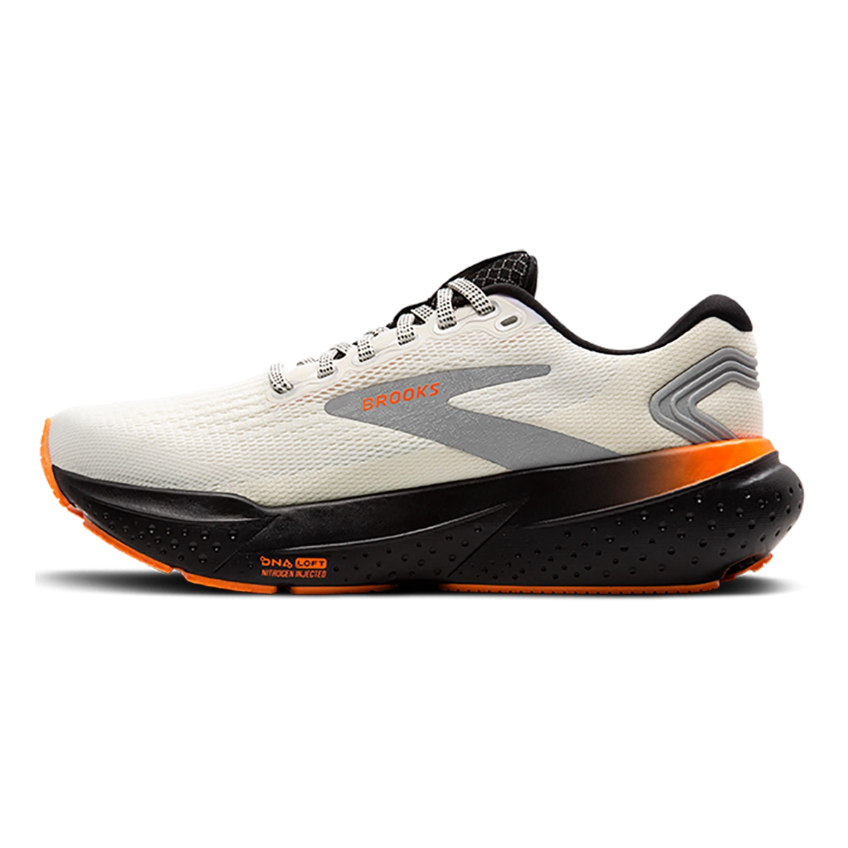 Brooks Glycerin 21 - Ecru - Orange - Black