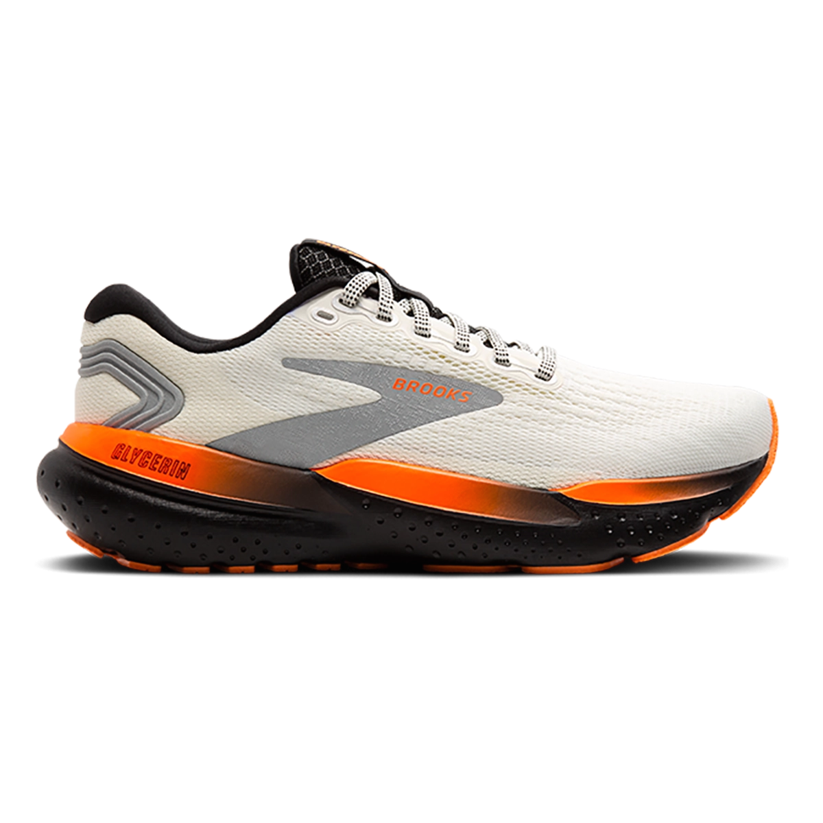 Brooks Glycerin 21 - Ecru - Orange - Black