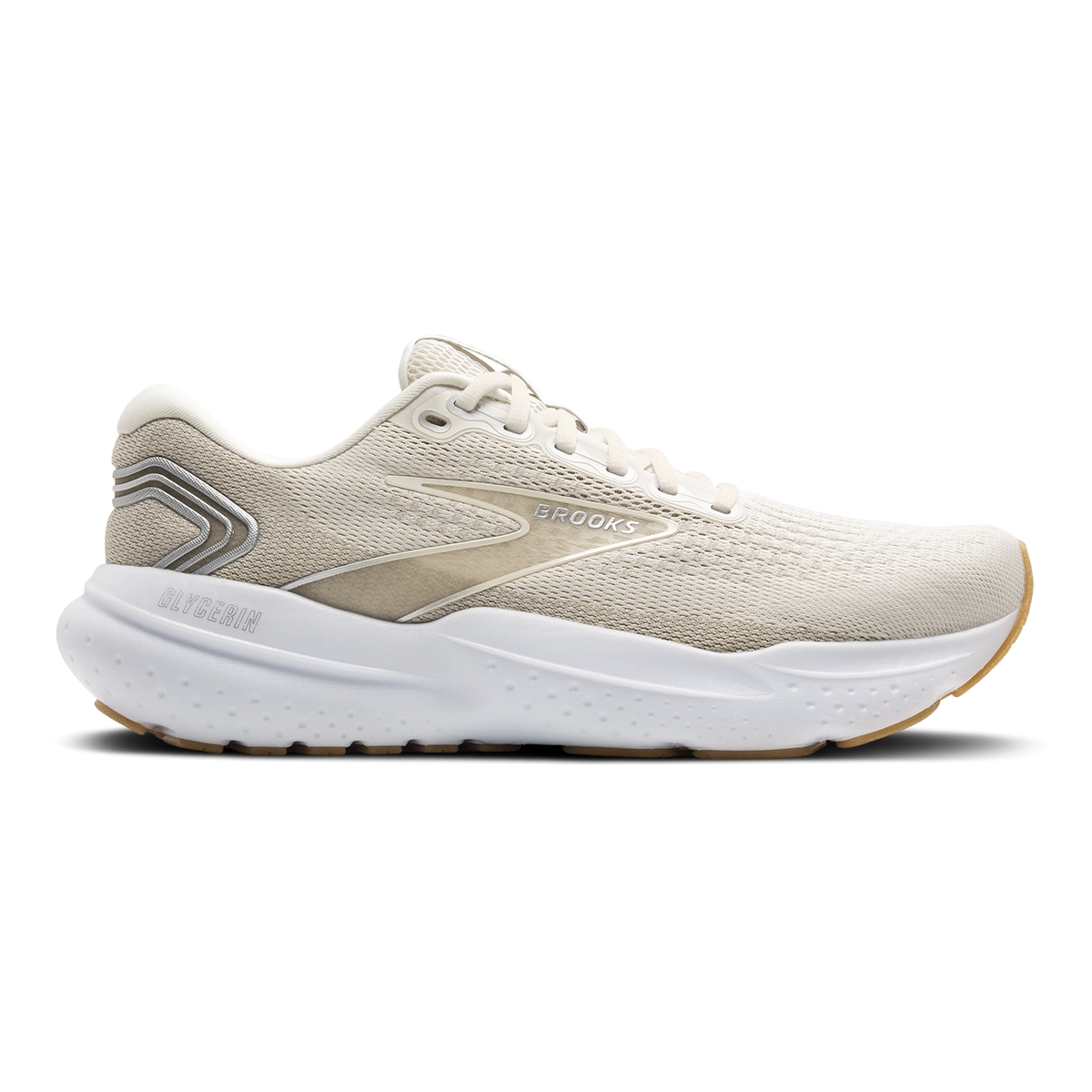 Brooks Glycerin 21 - Khaki - Silver - White