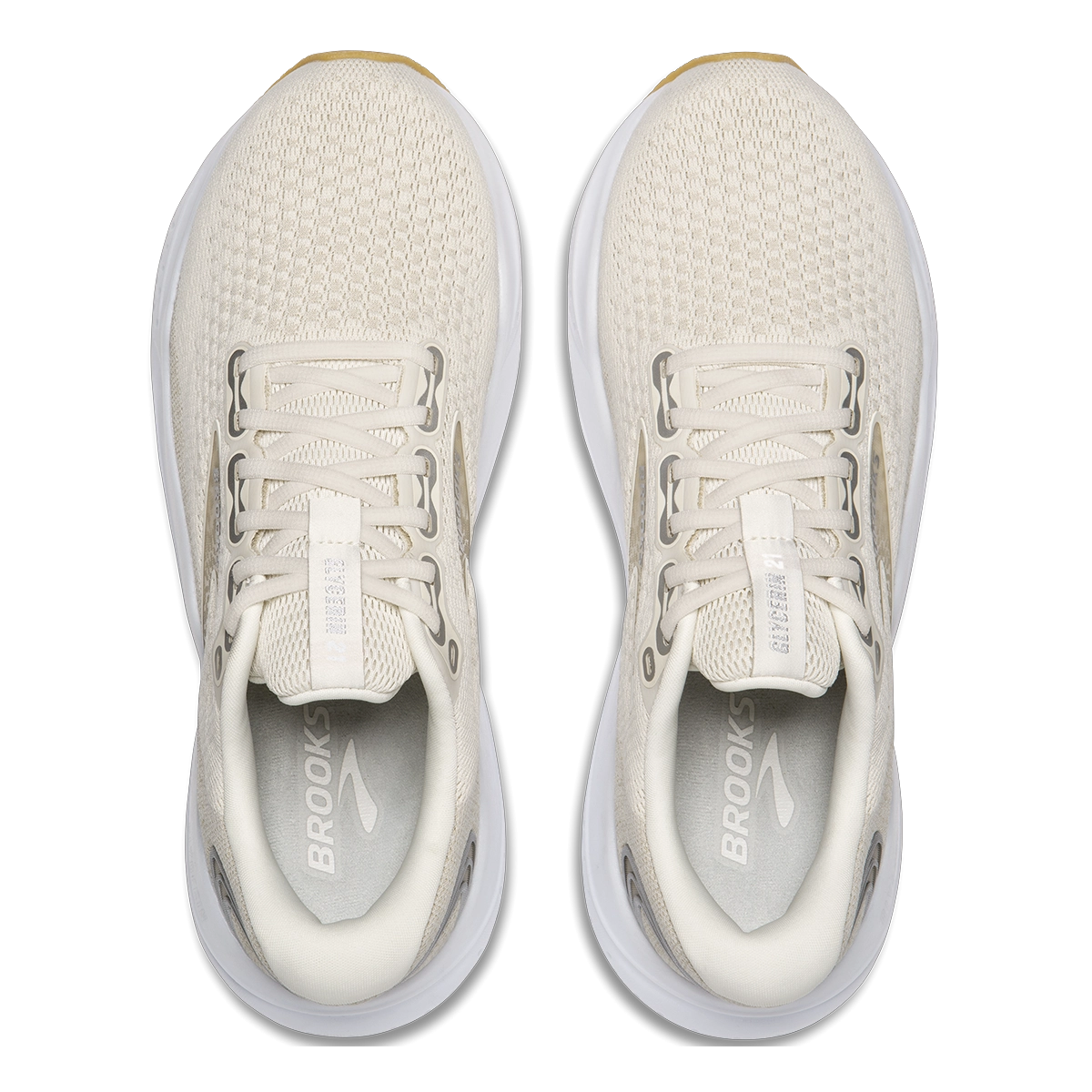 Brooks Glycerin 21 - Khaki - Silver - White