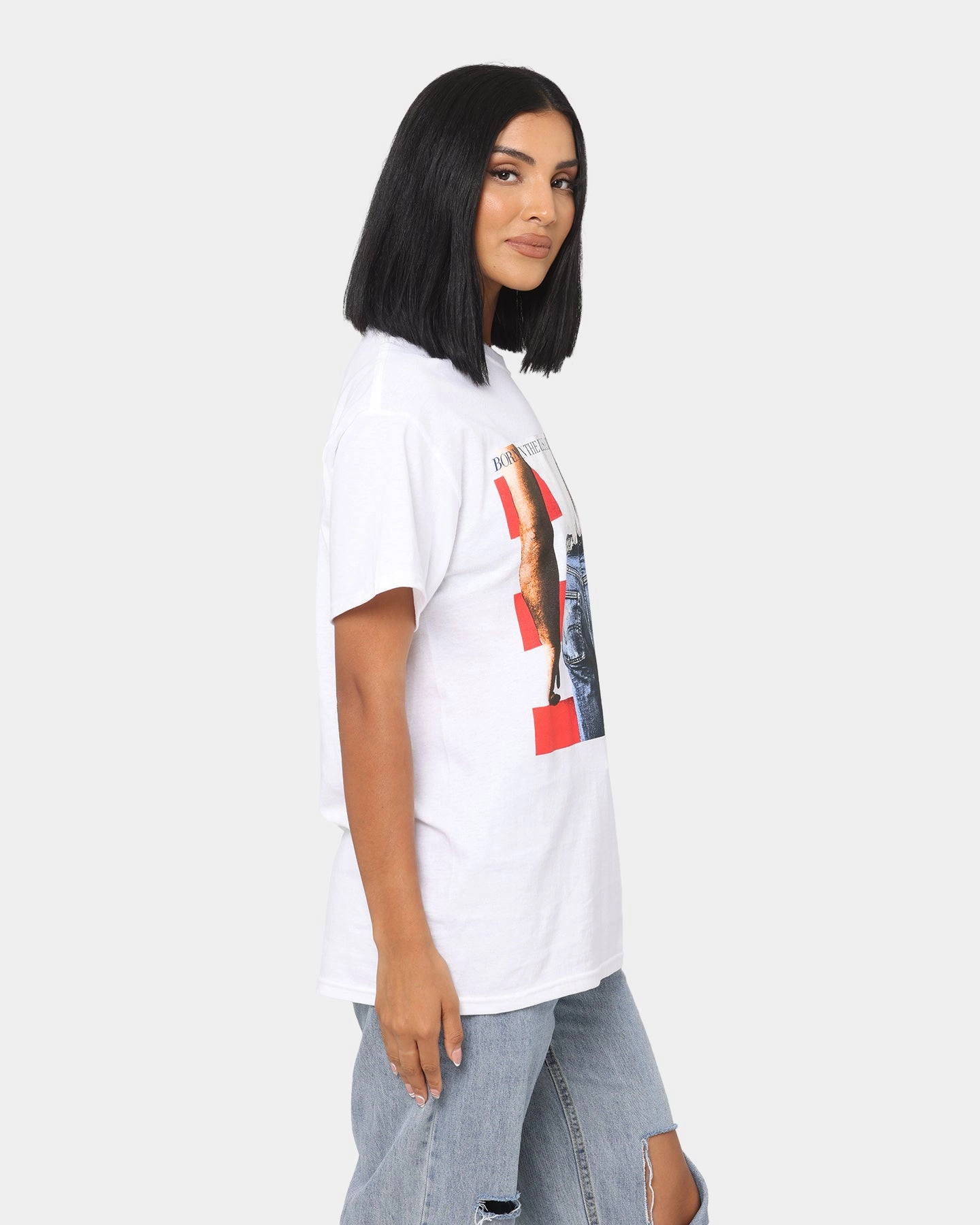 Bruce Springsteen Born In The USA T-Shirt White
