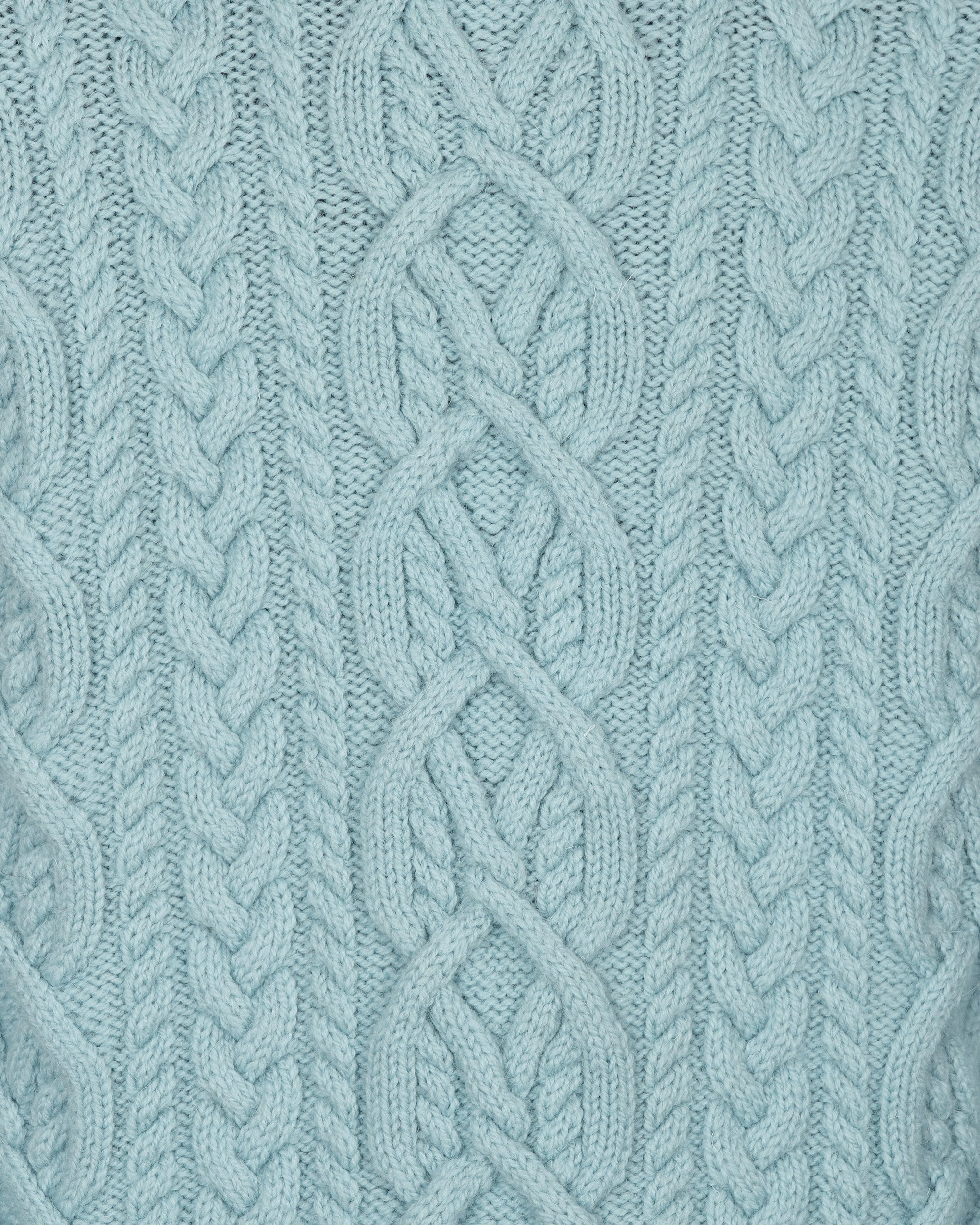 Cable Knit Sweater Blue