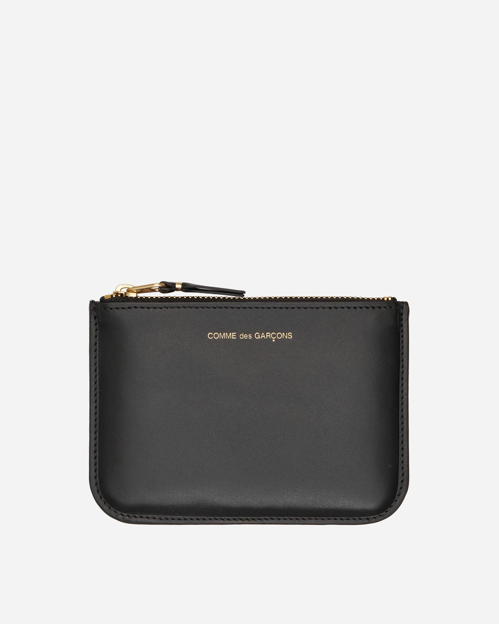 Classic Print Zip Pouch Black
