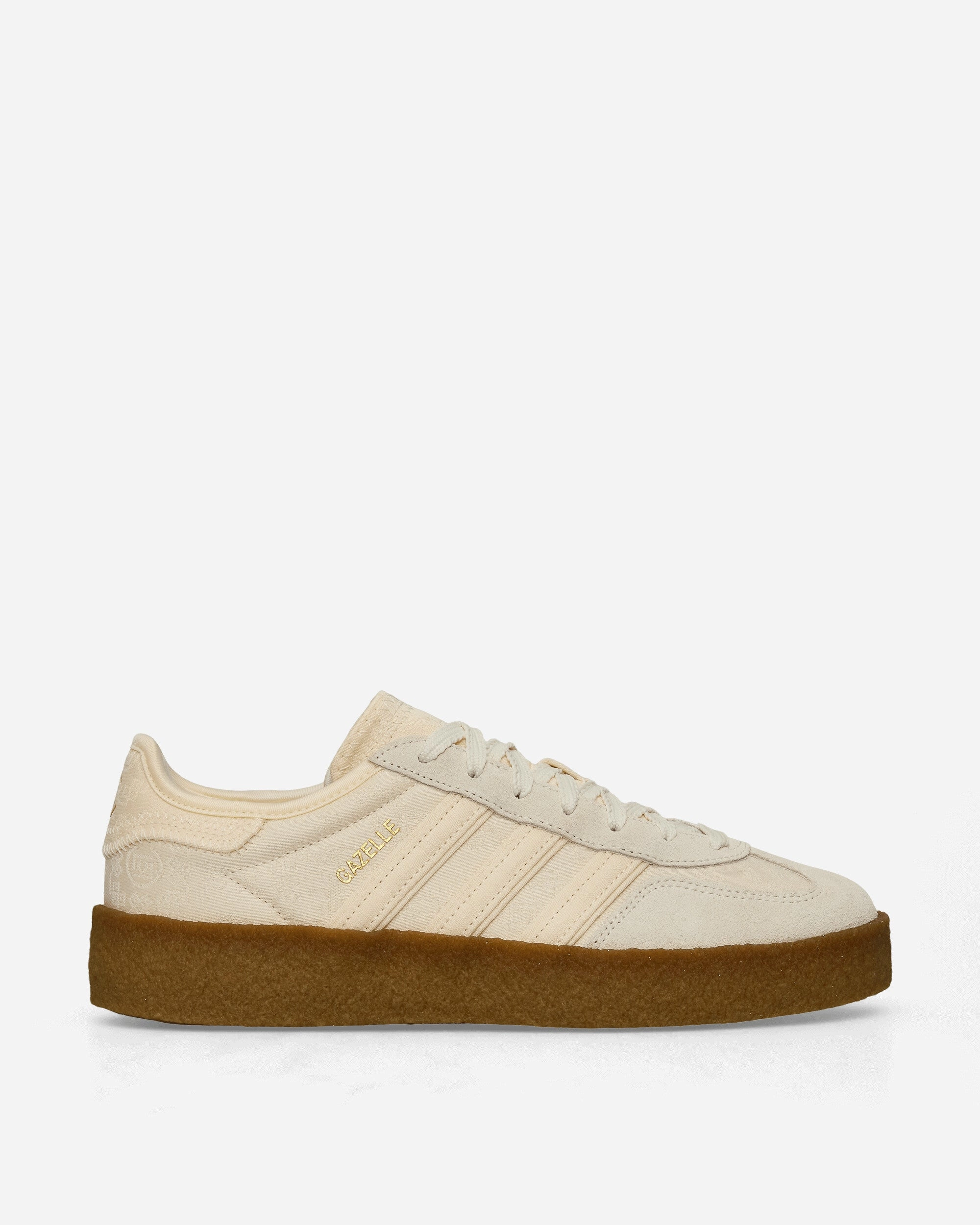 CLOT by Edison Chen Gazelle Sneakers Cream White / Core White