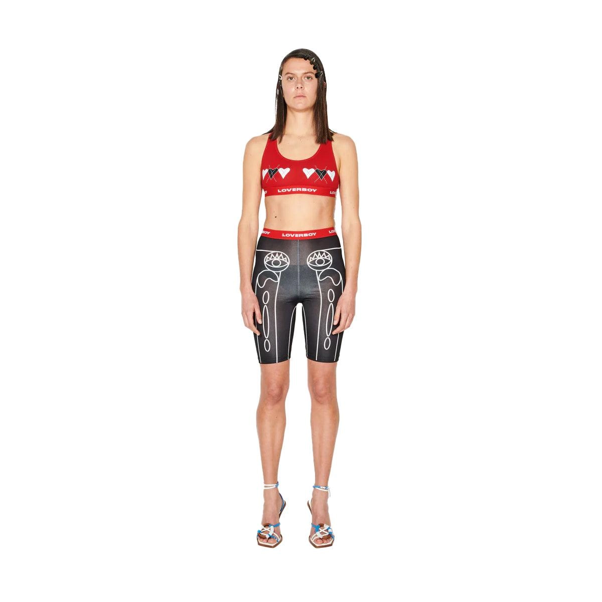 Cycling Shorts 'Black White'
