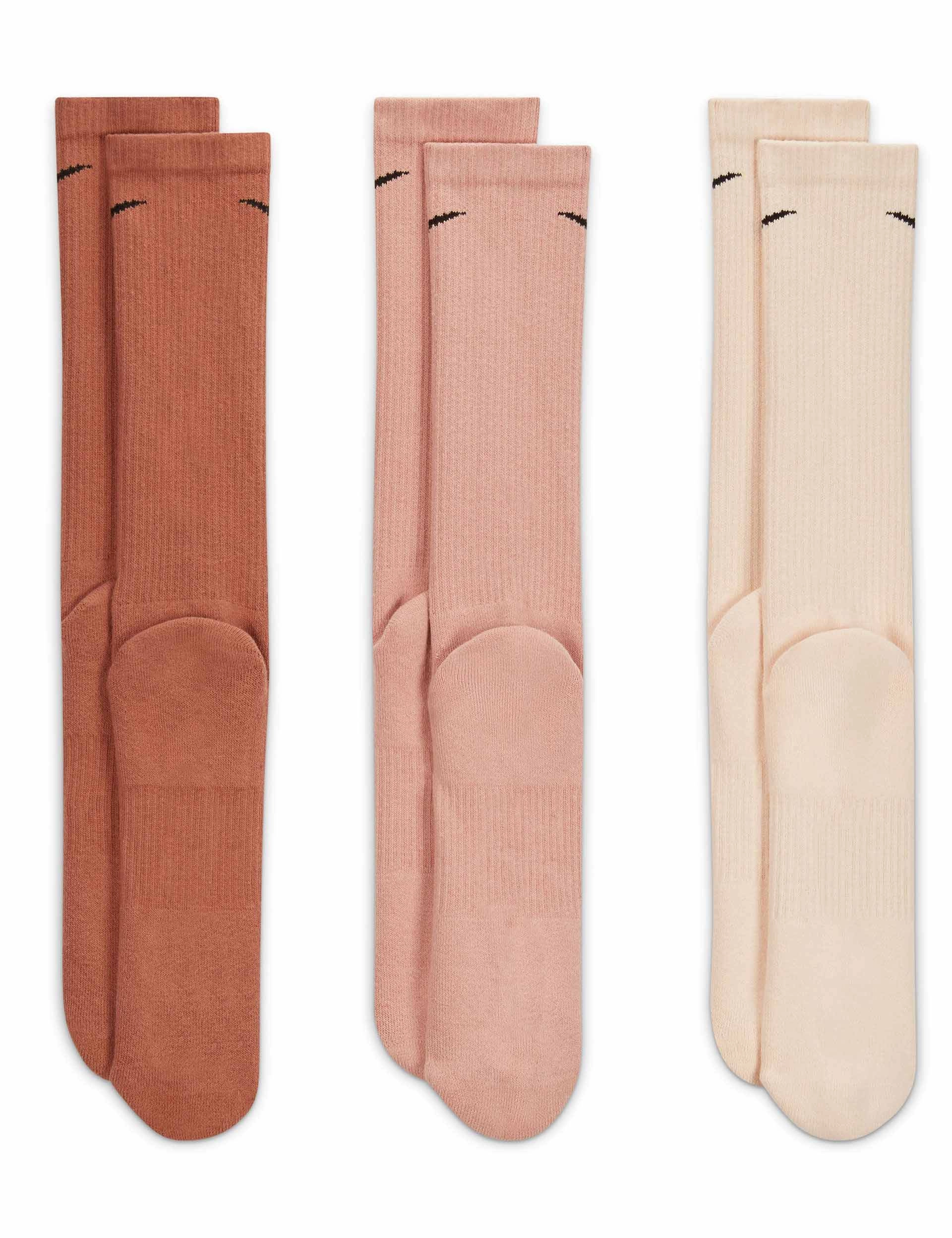 Everyday Plus Cushioned Socks (3 Pairs) - Multi-Colour