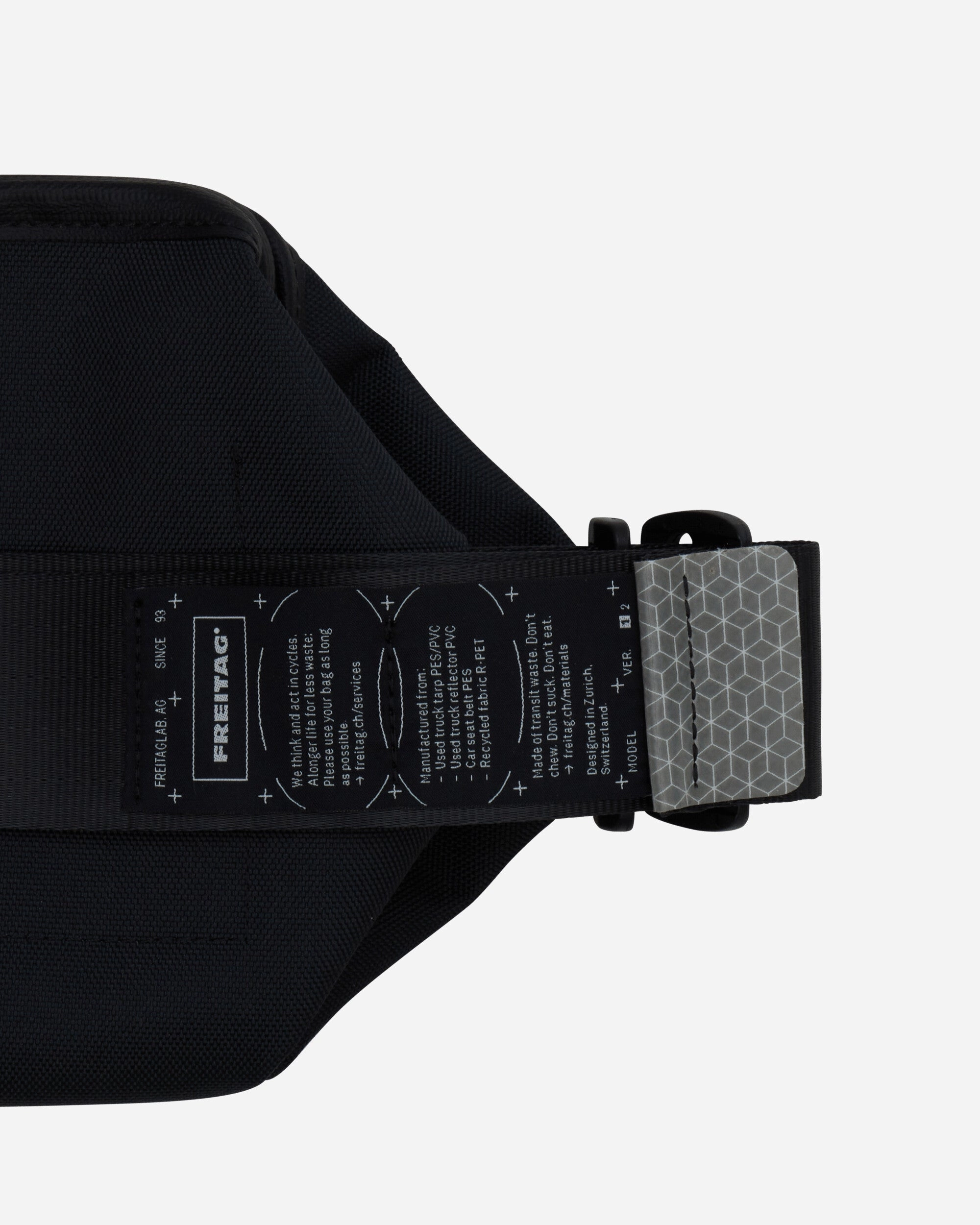 F655 Dixon Sling Bag Black / Blue