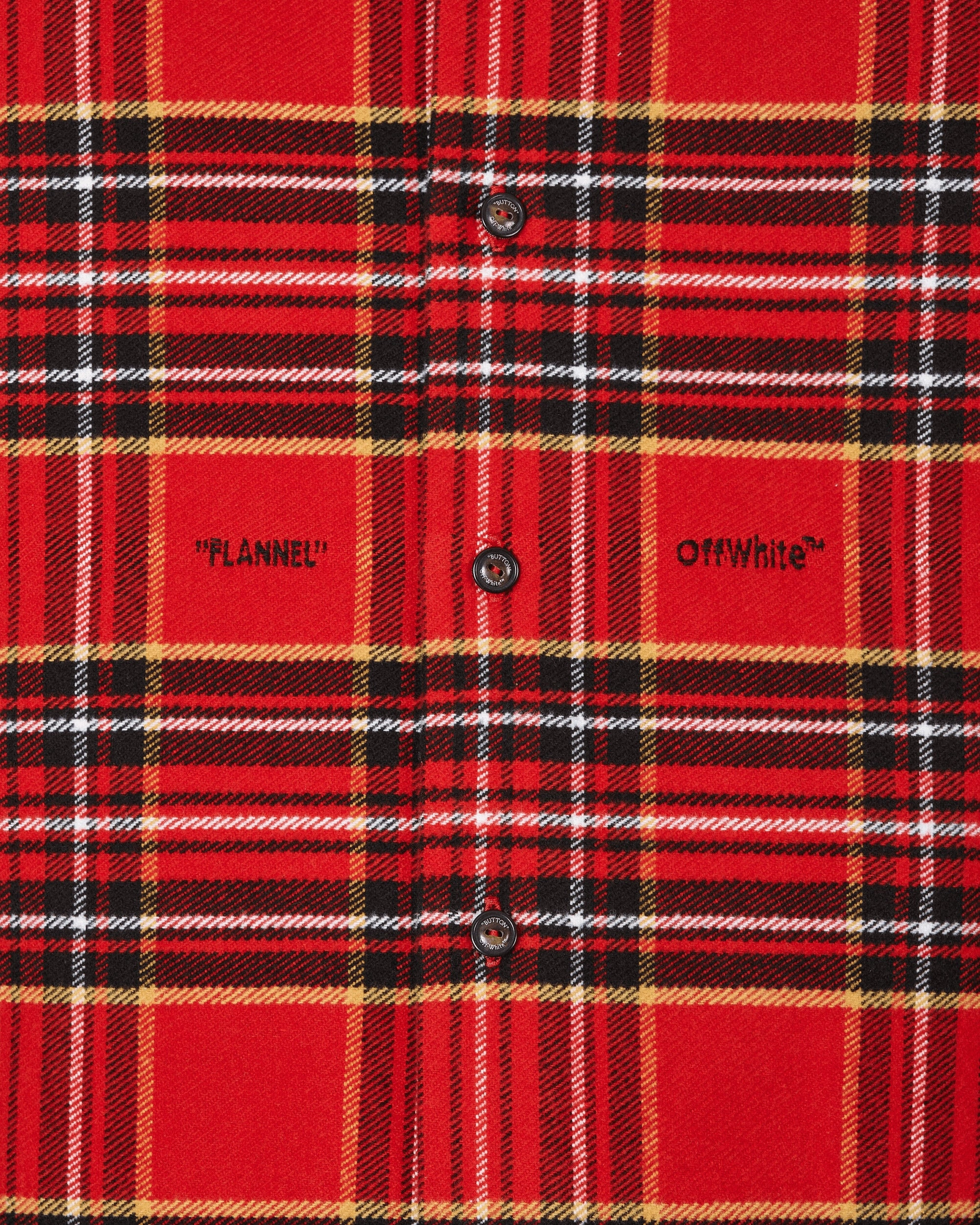 Flannel Skate Shirt Red