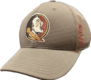 Florida State Seminoles NCAA TOW "Booster Plus" Memory Fit Flex Hat - Charcoal