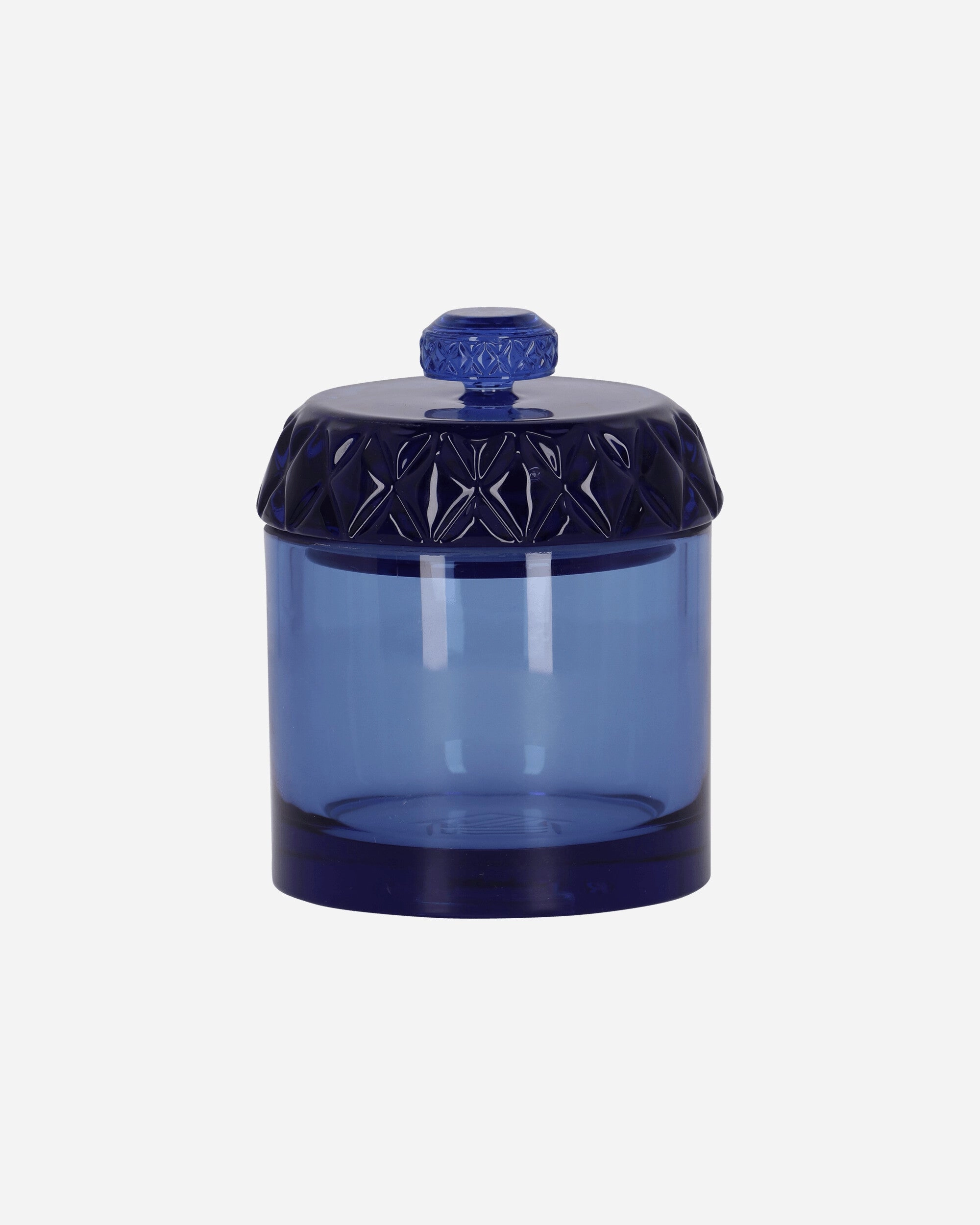 Glass Stash Jar Blue