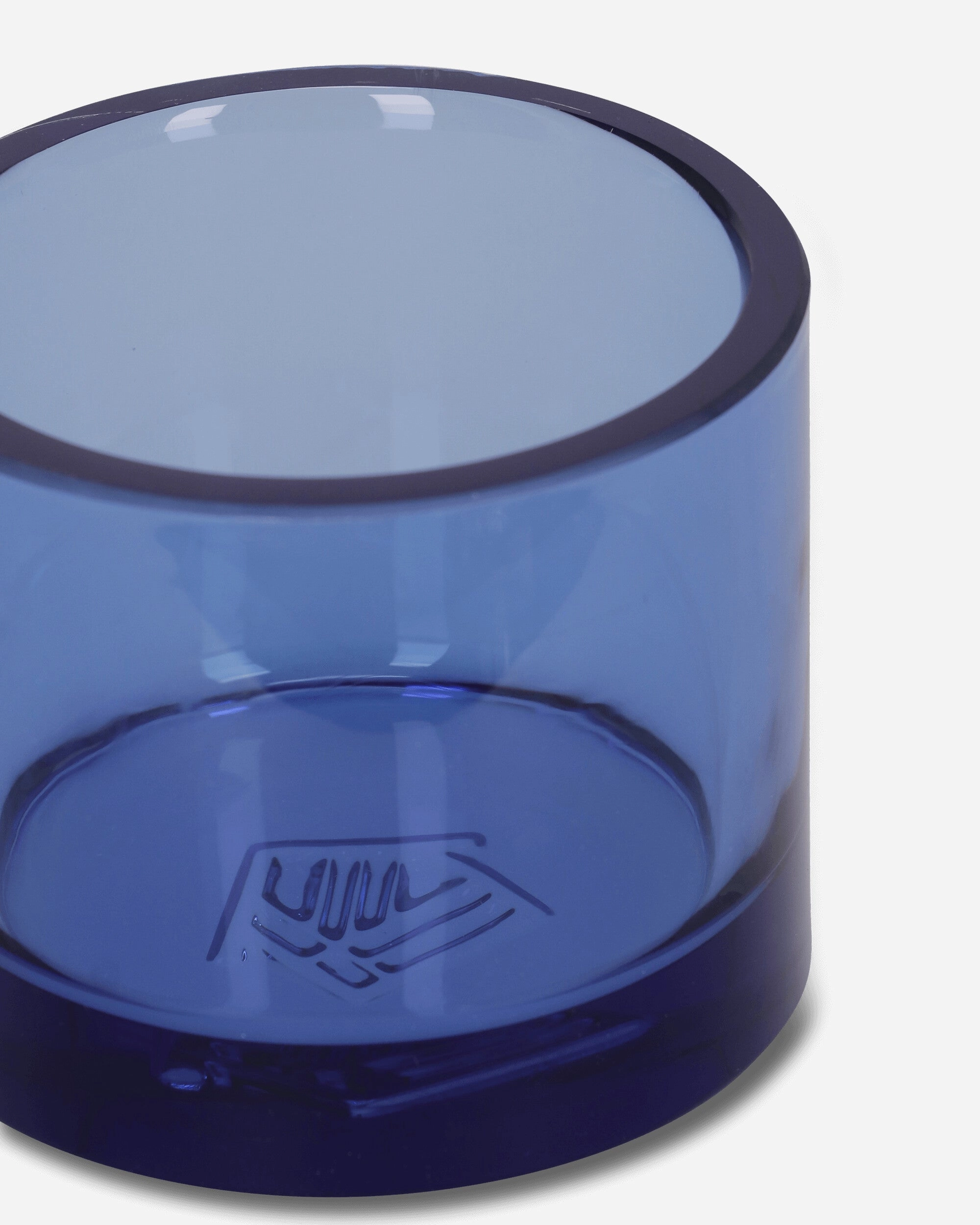 Glass Stash Jar Blue