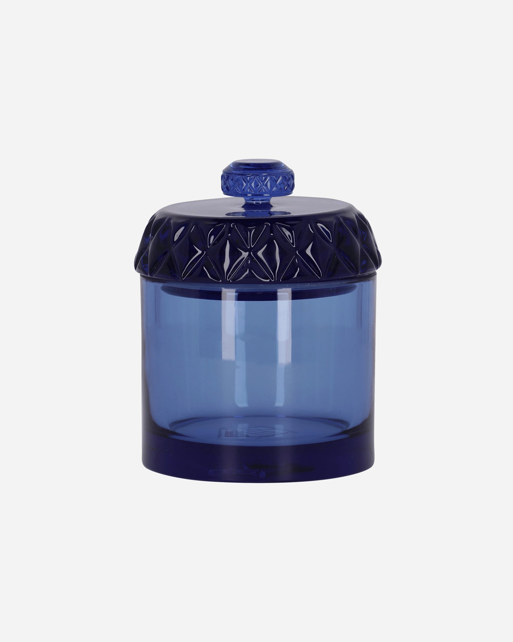 Glass Stash Jar Blue