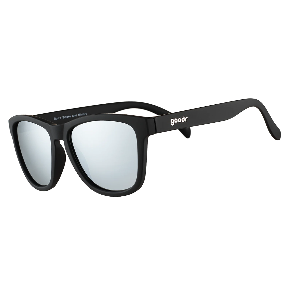 Goodr OG Running Sunglasses Ron's Smoke and Mirrors