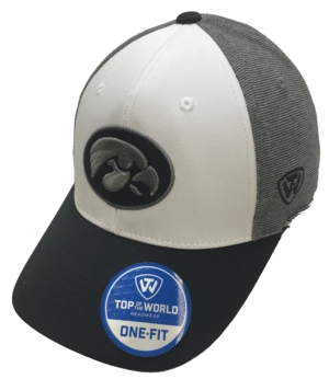 Iowa Hawkeyes NCAA Hustle One Fit Stretch Fit Hat By Top Of The World