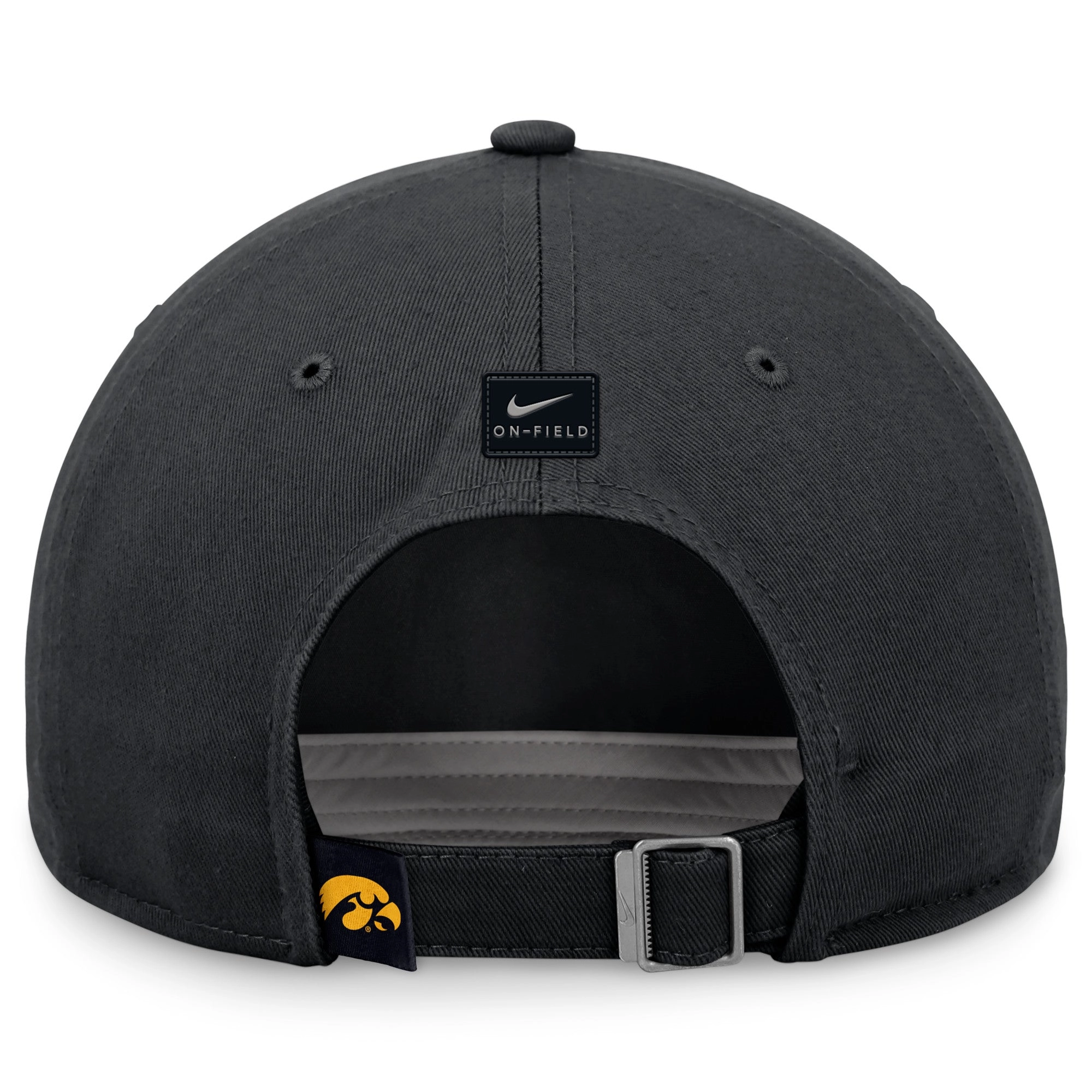 Iowa Hawkeyes Nike Club Black Rise Adjustable Club Hat