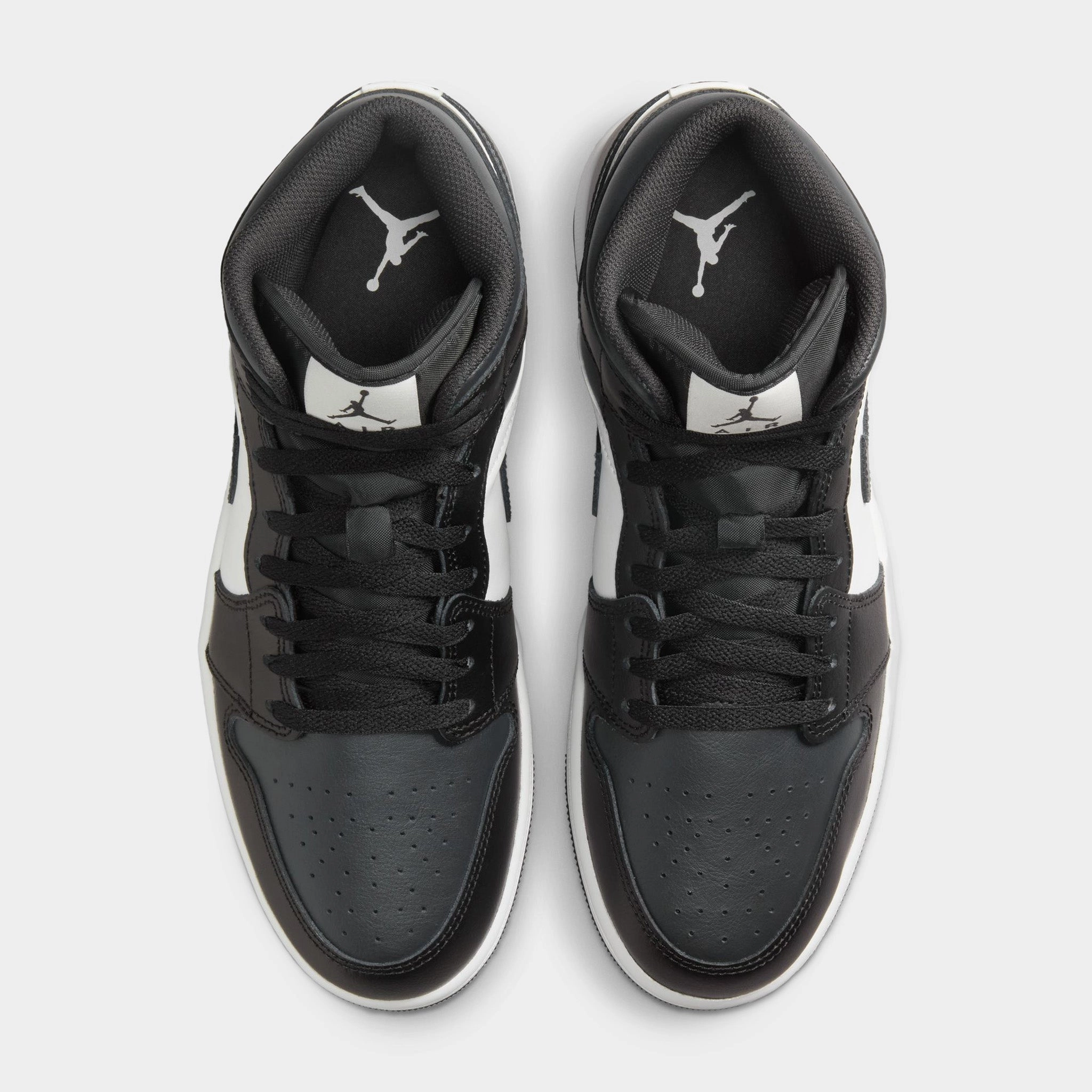 Jordan 1 Mid Black / Off Noir - Summit White