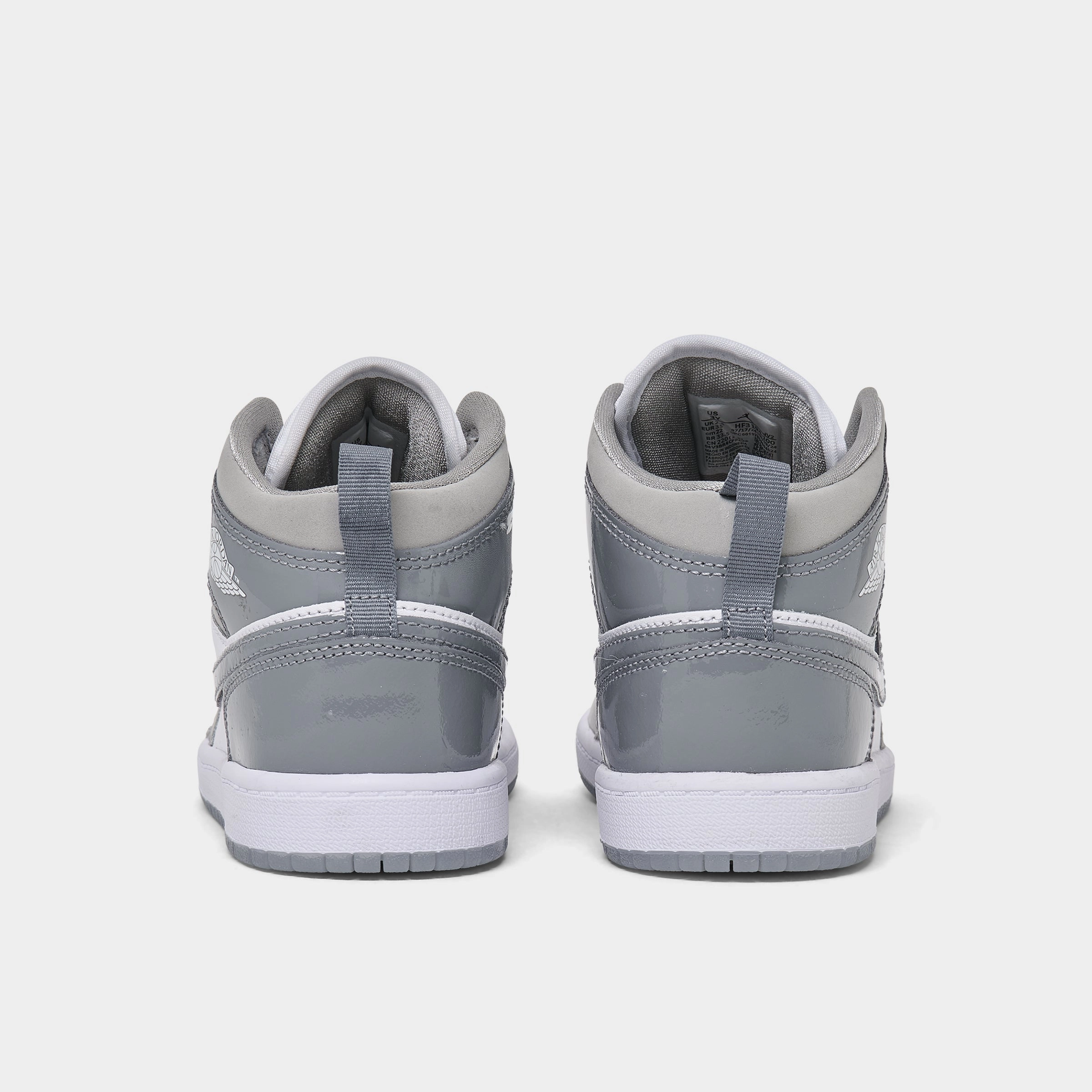 Jordan 1 Mid SE PS White / Cool Grey - Medium Grey
